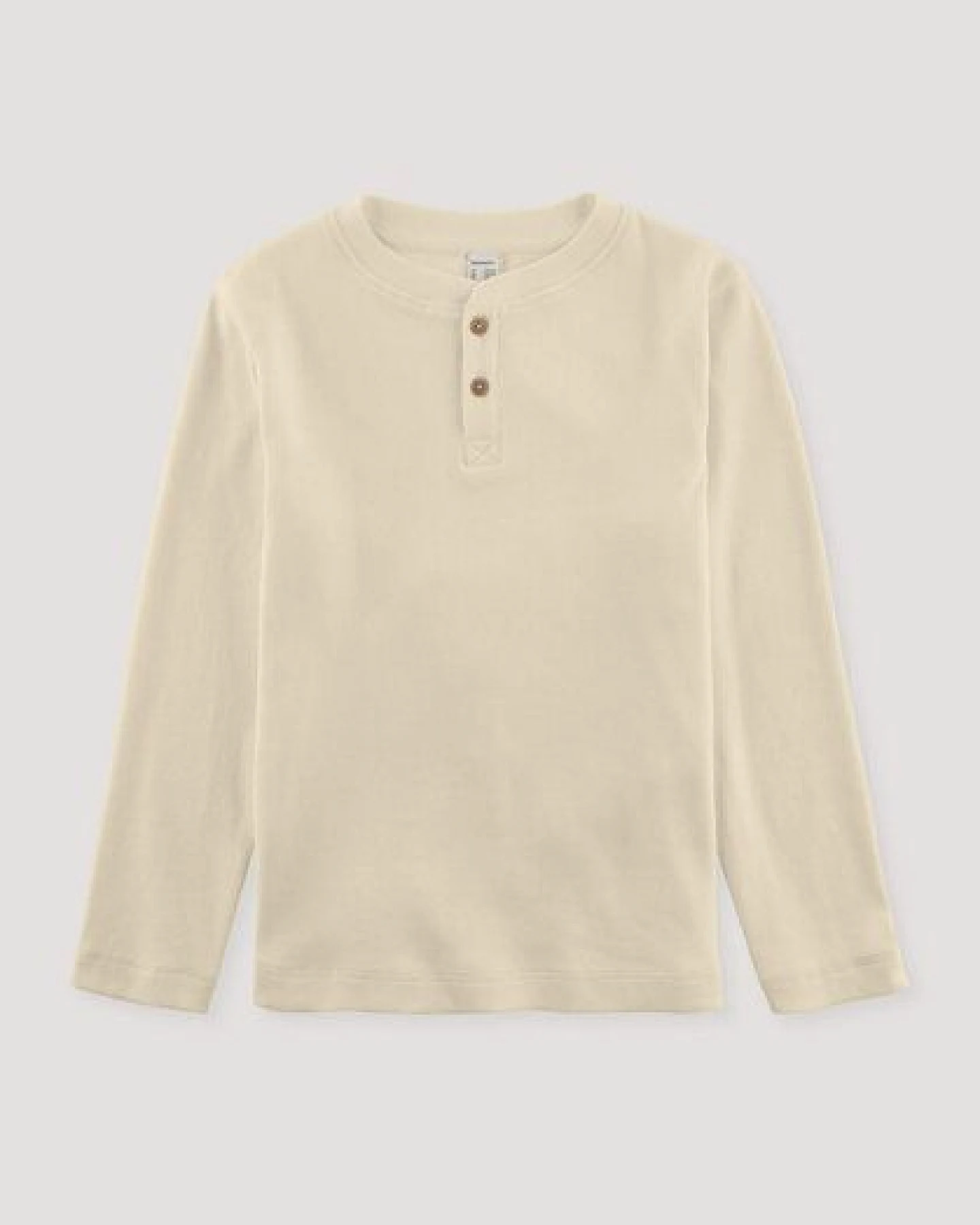 hessnatur Henley Rib-Shirt Relaxed aus Bio-Baumwolle – Ansicht 2