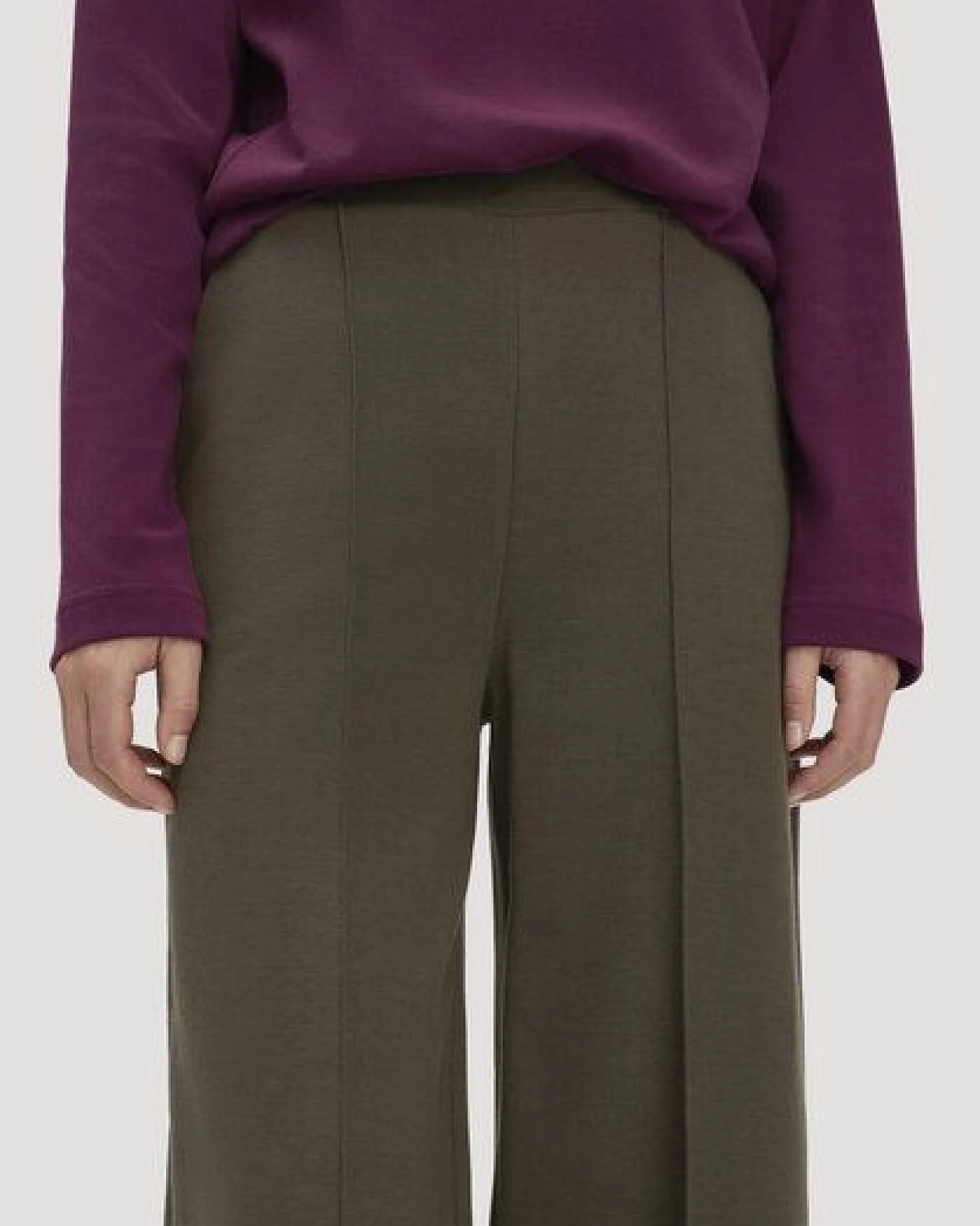 hessnatur Hose Wide Leg Relaxed aus Bio-Baumwolle – Ansicht 2