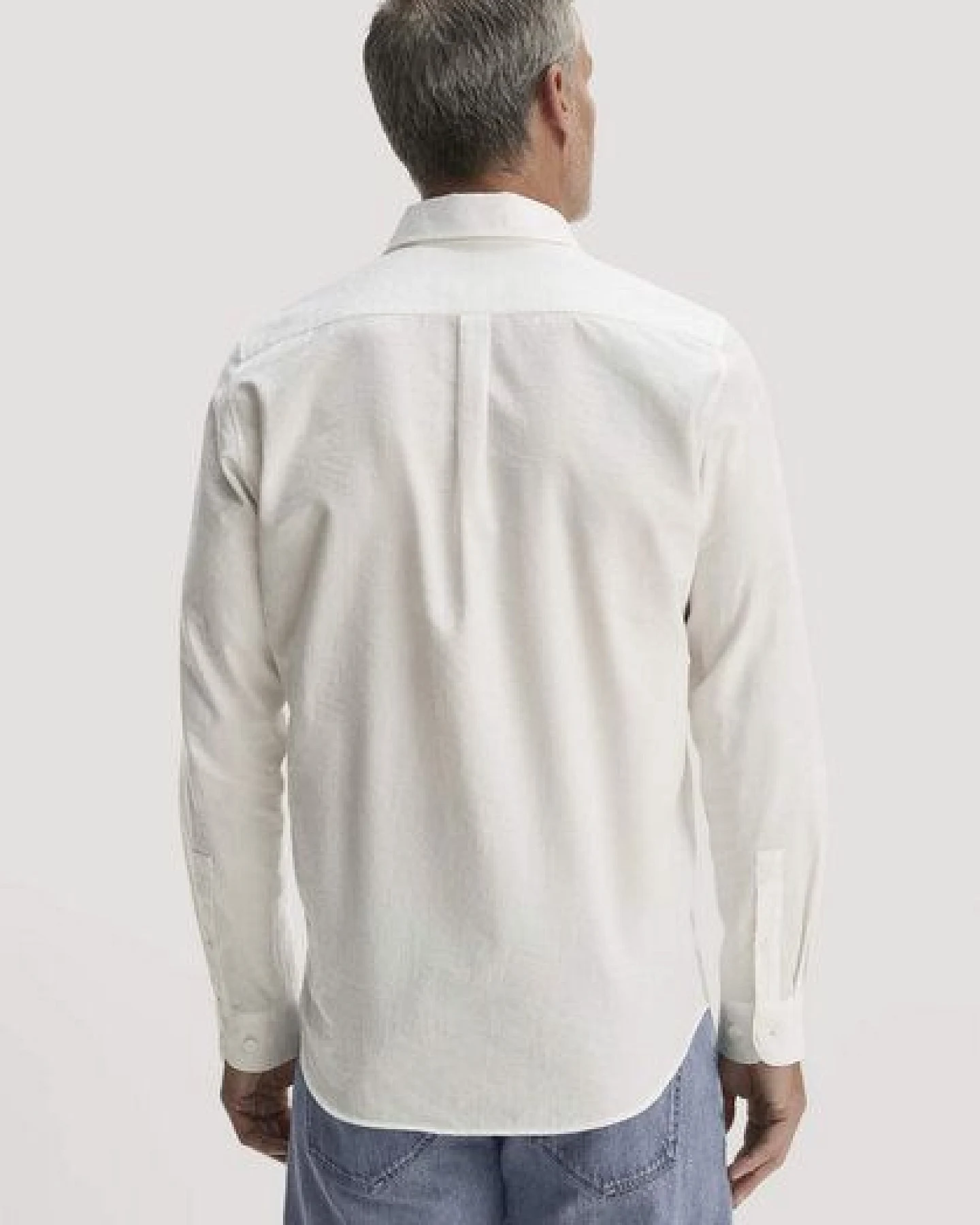 hessnatur Jacquard Hemd Regular aus reiner Bio-Baumwolle – Ansicht 2