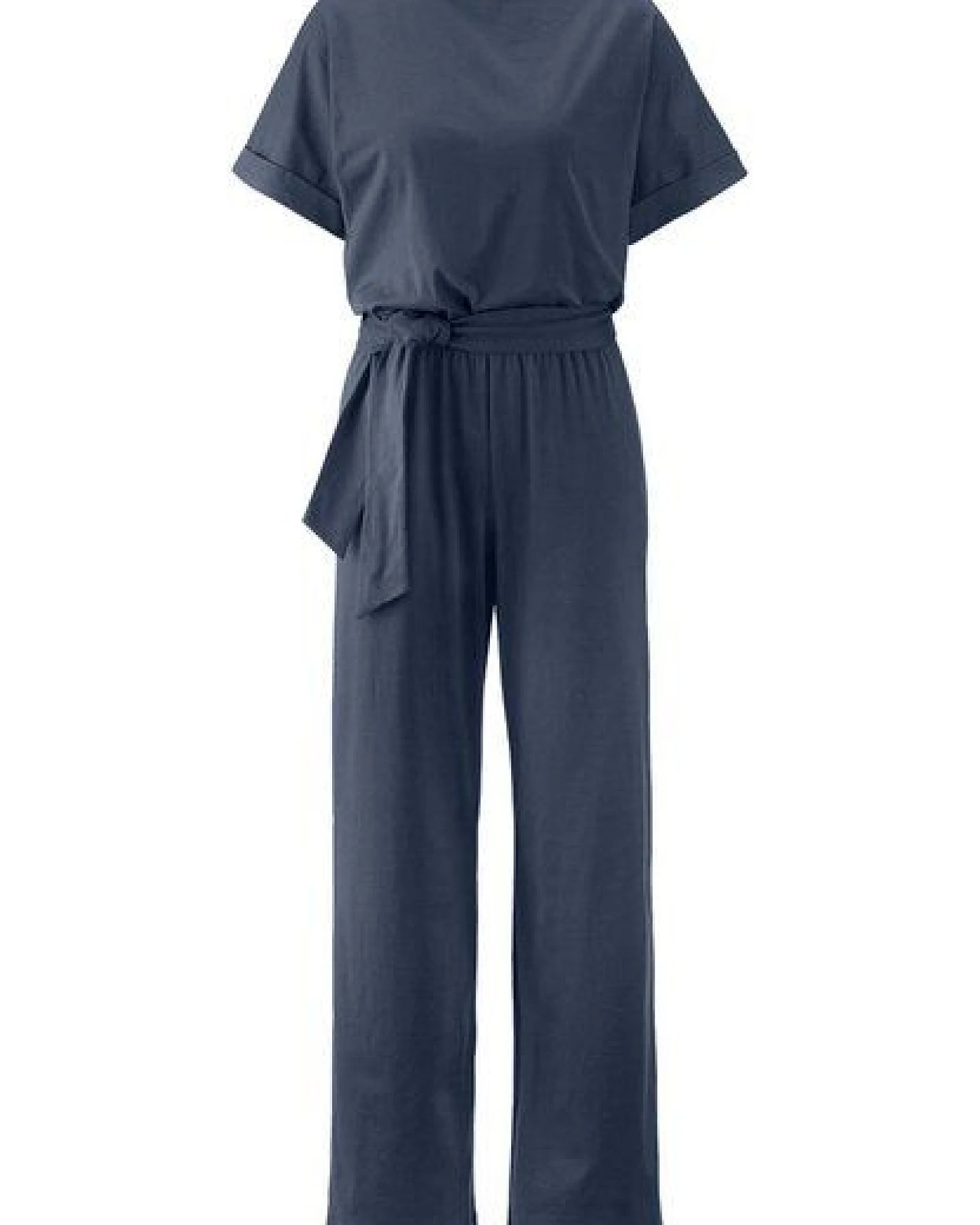 hessnatur Jersey Jumpsuit Regular aus reiner Bio-Baumwolle – Ansicht 3