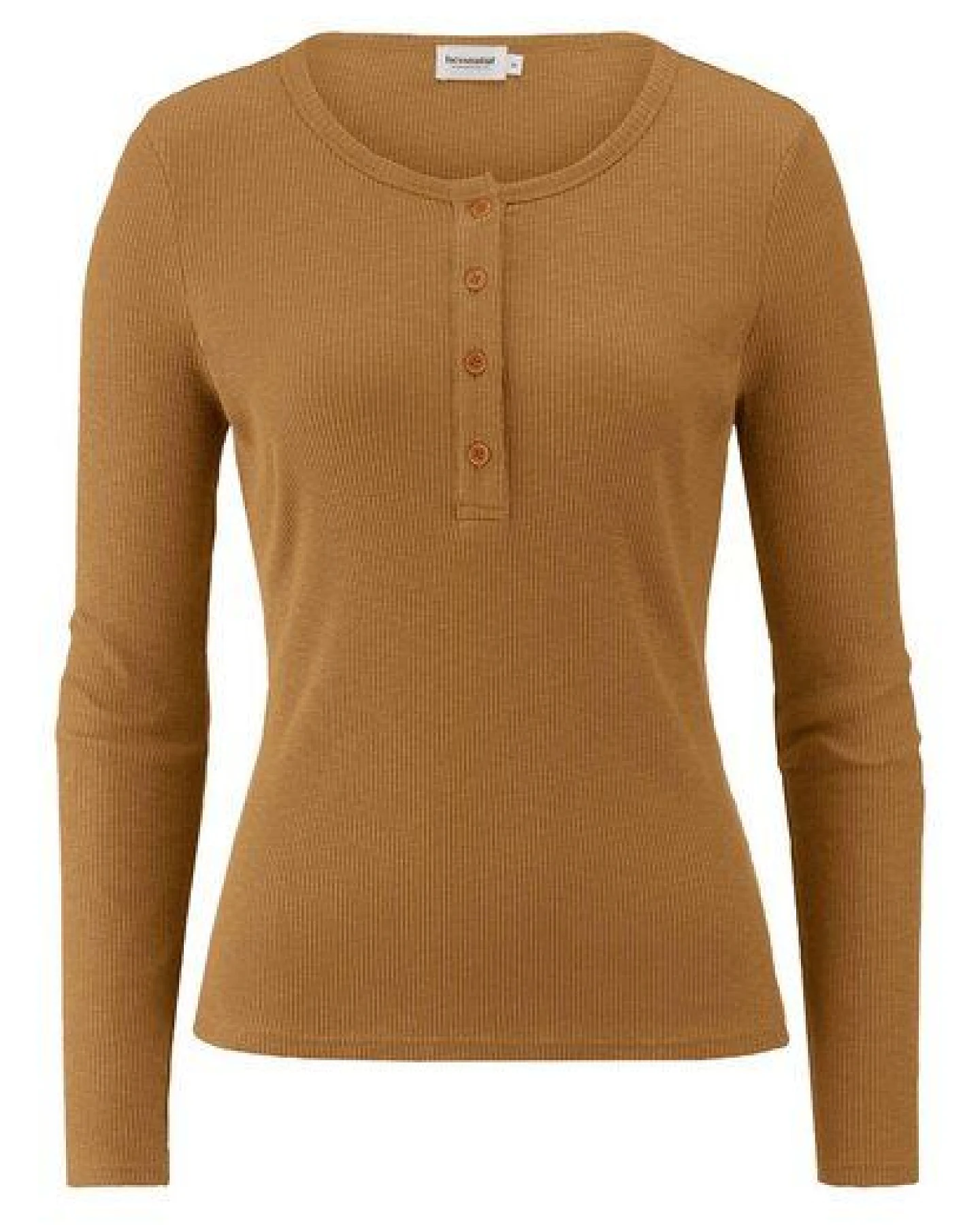 hessnatur Longsleeve Henley Slim aus Bio-Baumwolle – Ansicht 3