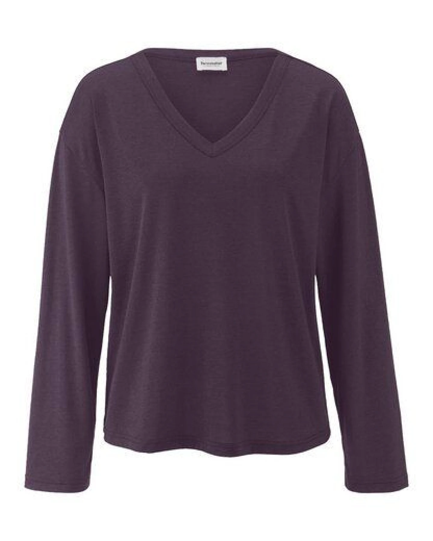 hessnatur Longsleeve Oversize aus TENCEL Lyocell und Bio-Baumwolle – Ansicht 3