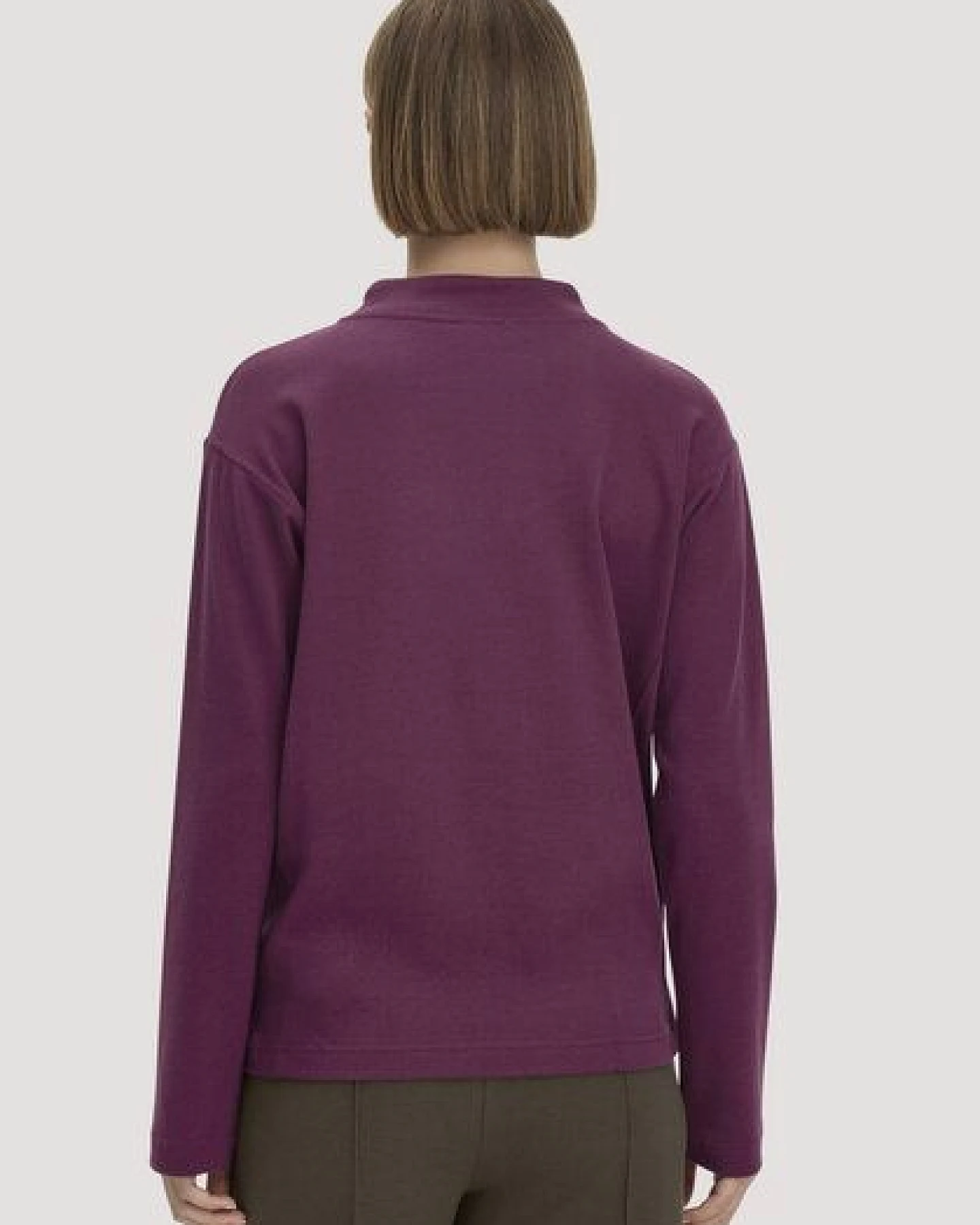 hessnatur Longsleeve Oversize aus reiner Bio-Baumwolle – Ansicht 2