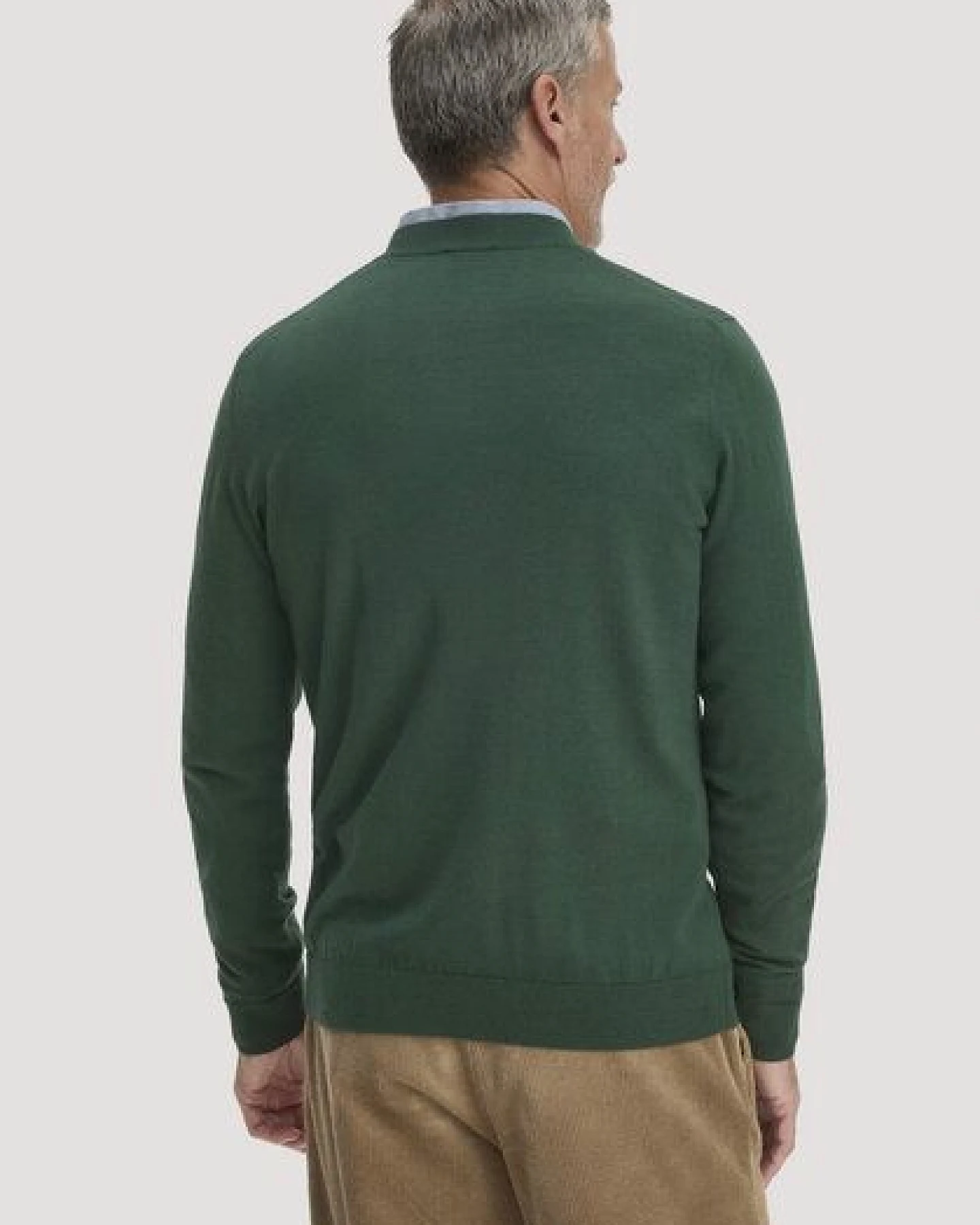 hessnatur Pullover Regular aus reiner Bio-Merinowolle – Ansicht 2