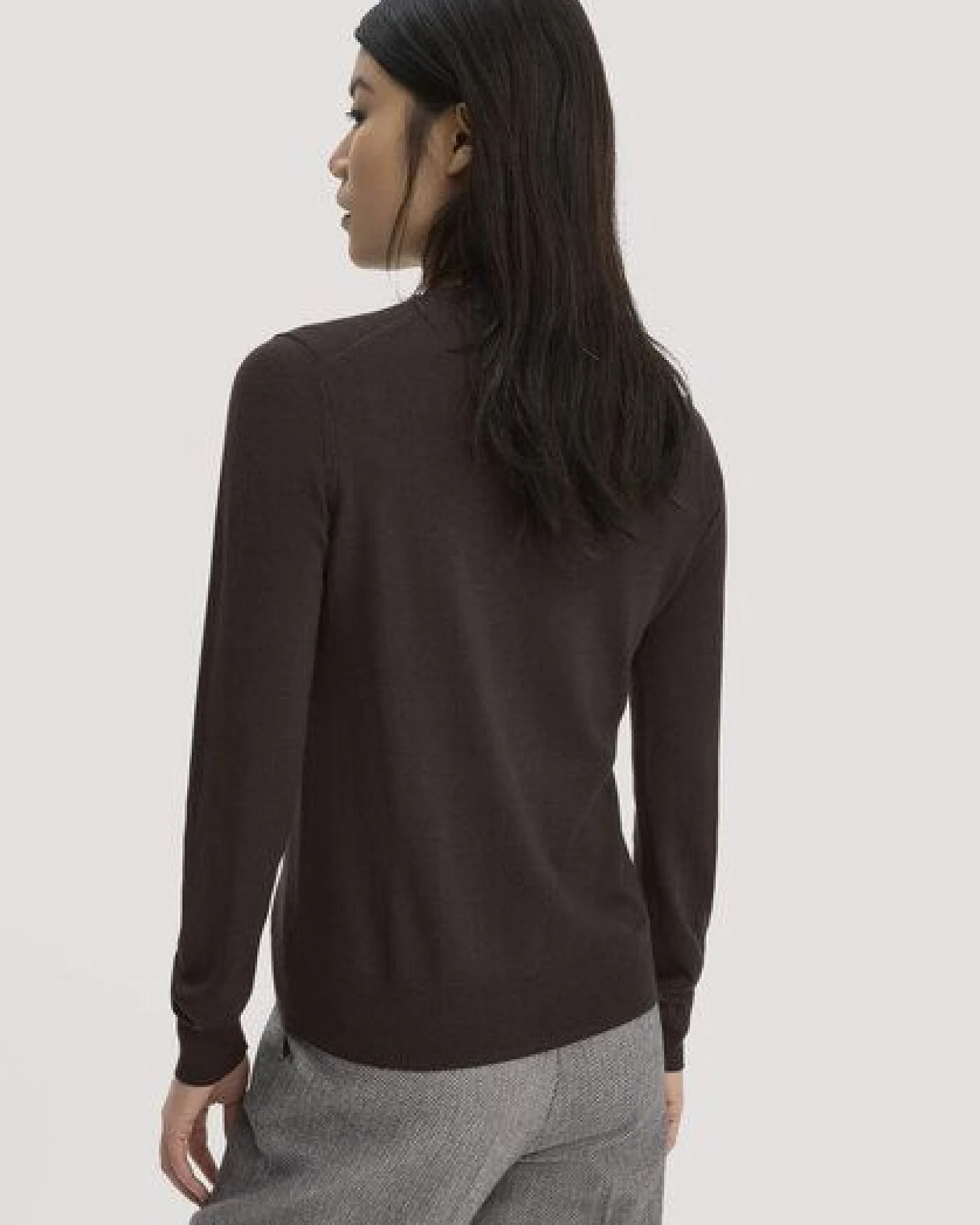 hessnatur Pullover Regular aus reiner Bio-Merinowolle – Ansicht 2
