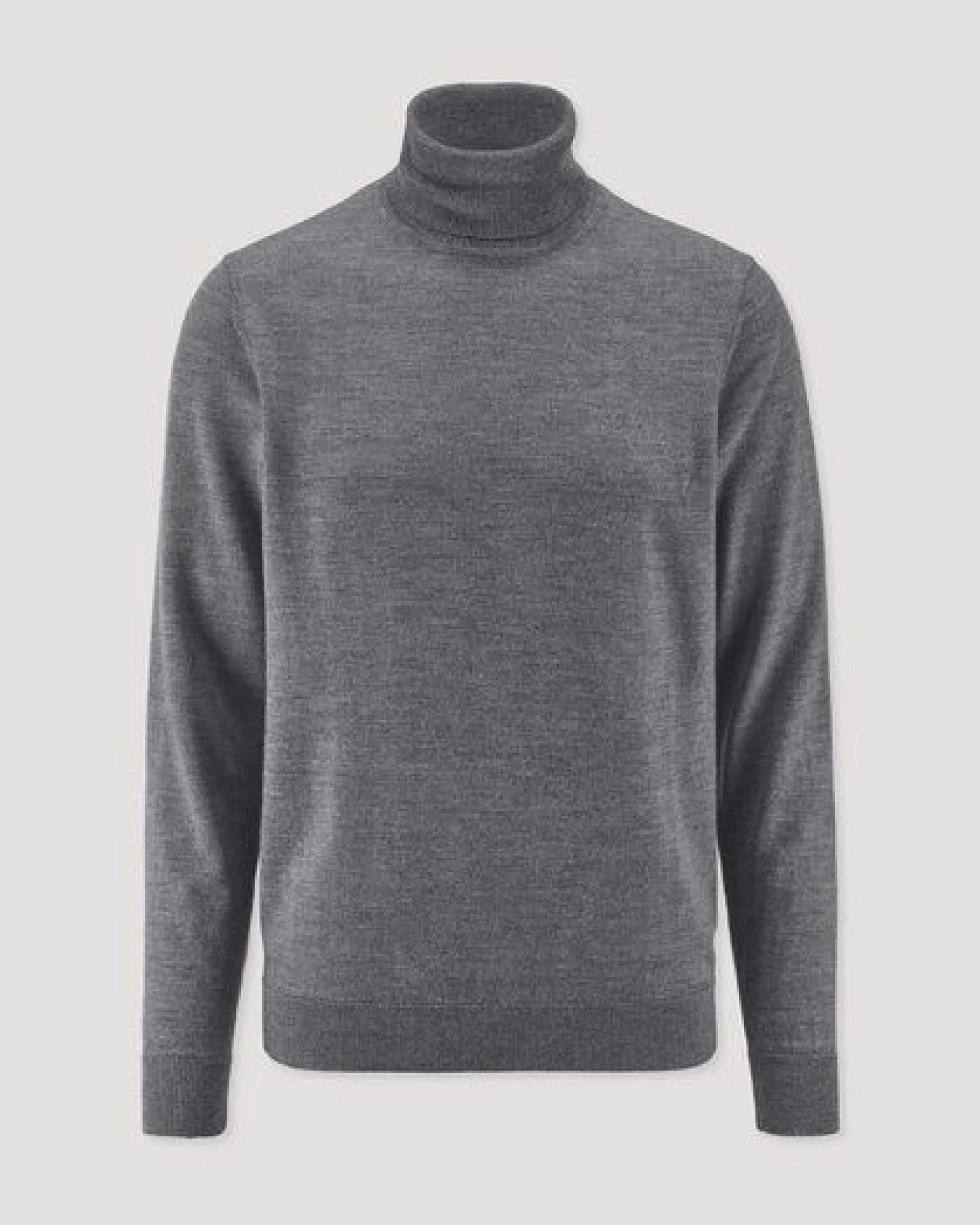 hessnatur Rollkragenpullover Regular aus reiner Bio-Merinowolle – Ansicht 4