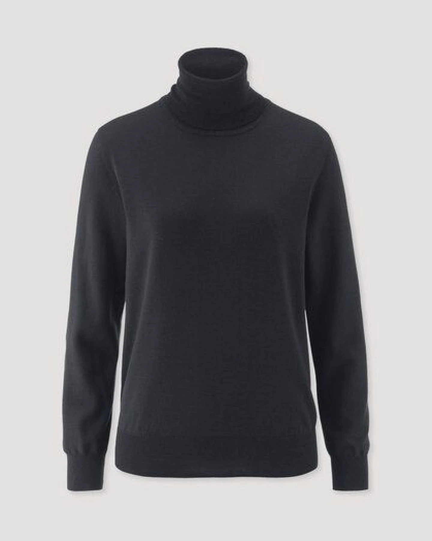 hessnatur Rollkragenpullover Relaxed aus reiner Bio-Merinowolle – Ansicht 4
