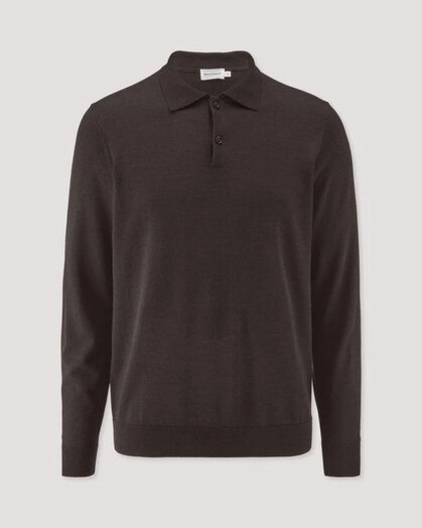 hessnatur Strick Polo Regular aus reiner Bio-Merinowolle – Ansicht 4