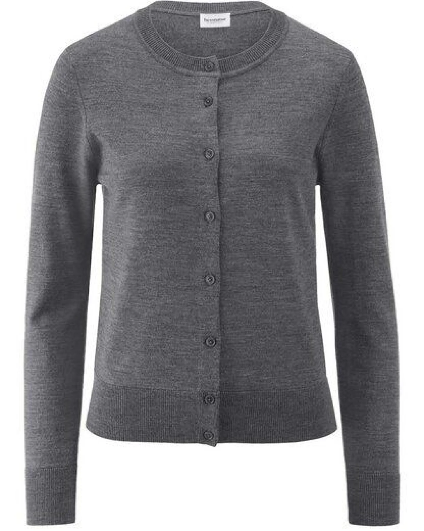 hessnatur Strickjacke Regular aus reiner Bio-Merinowolle – Ansicht 3