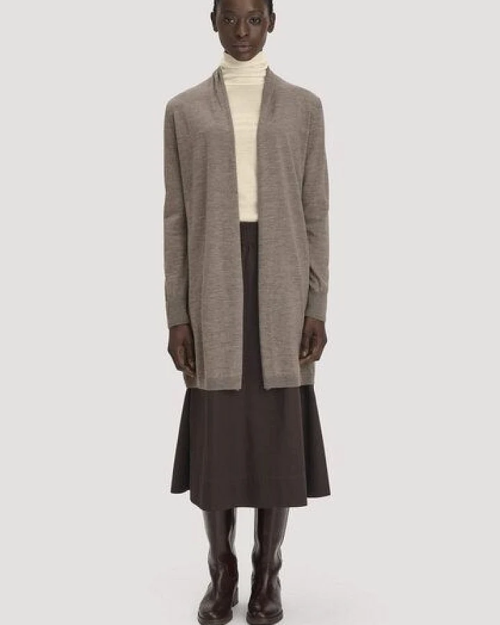 hessnatur Strickjacke Regular aus reiner Bio-Merinowolle