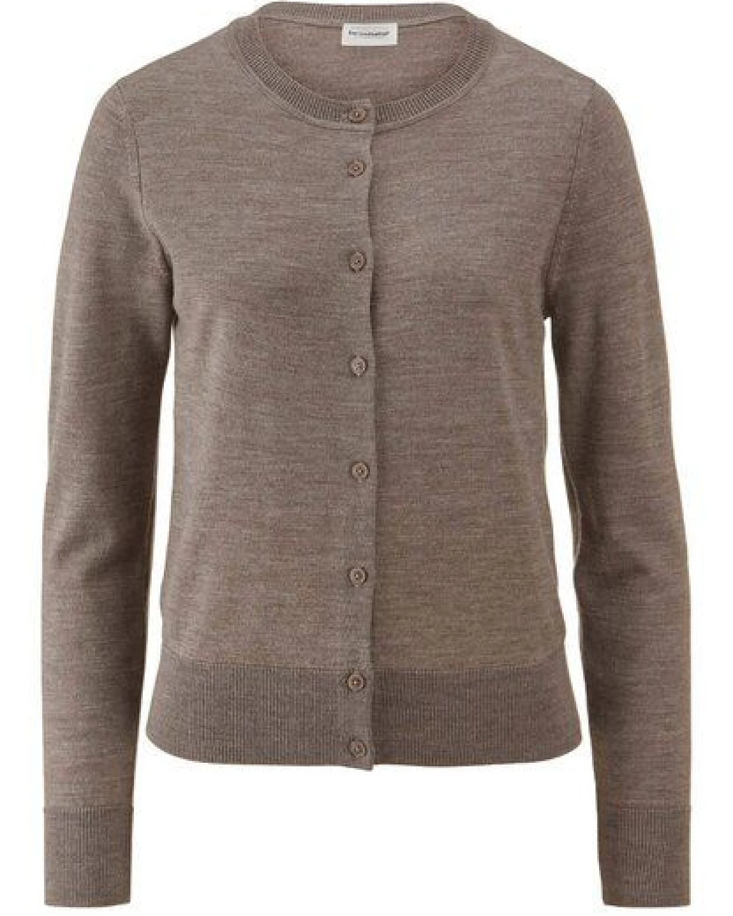 hessnatur Strickjacke Regular aus reiner Bio-Merinowolle – Ansicht 3