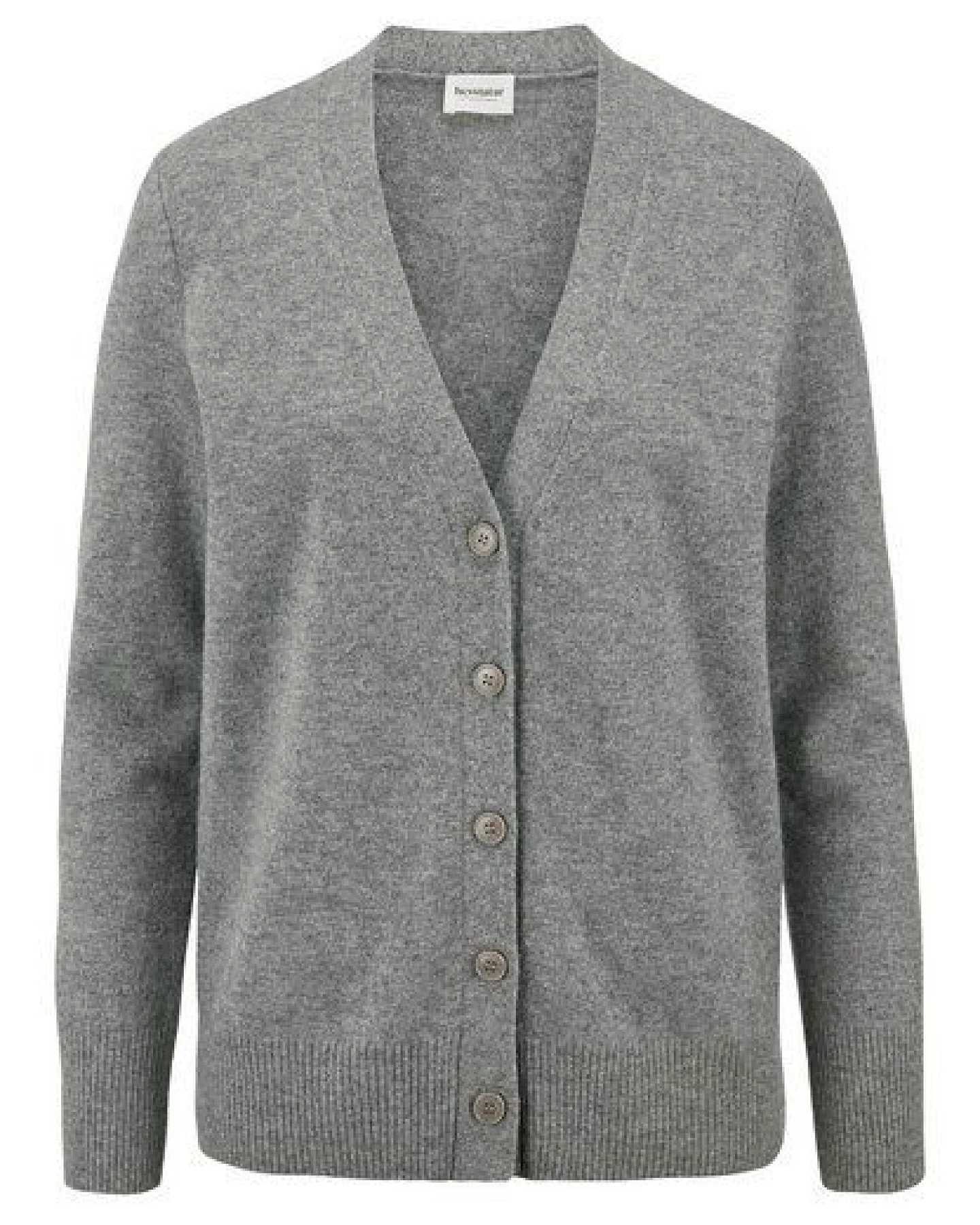 hessnatur Strickjacke Relaxed aus Bio-Schurwolle mit Cashmere – Ansicht 3