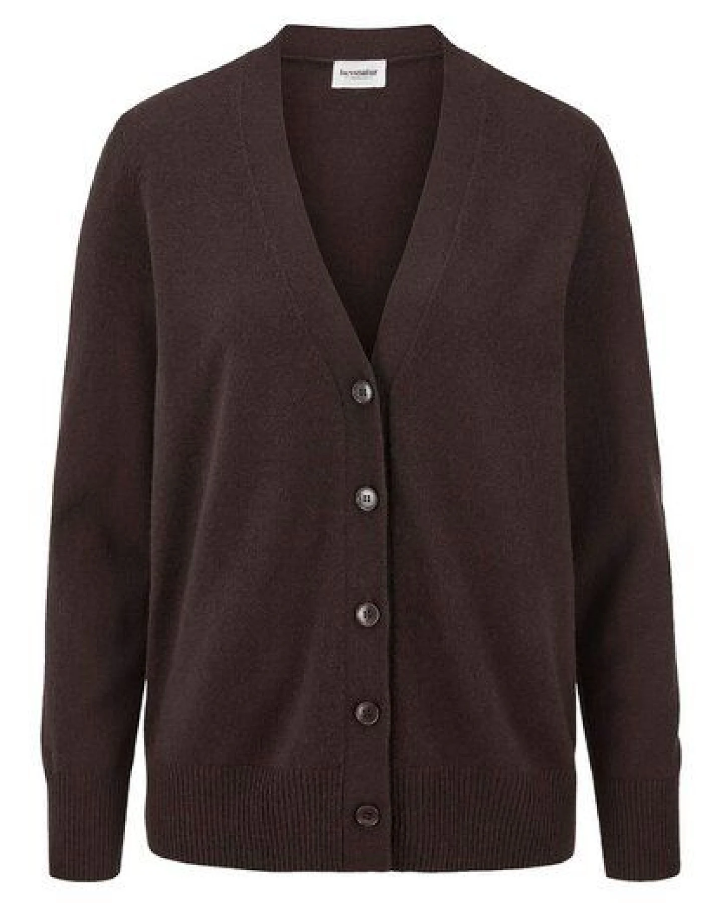 hessnatur Strickjacke Relaxed aus Bio-Schurwolle mit Cashmere – Ansicht 3