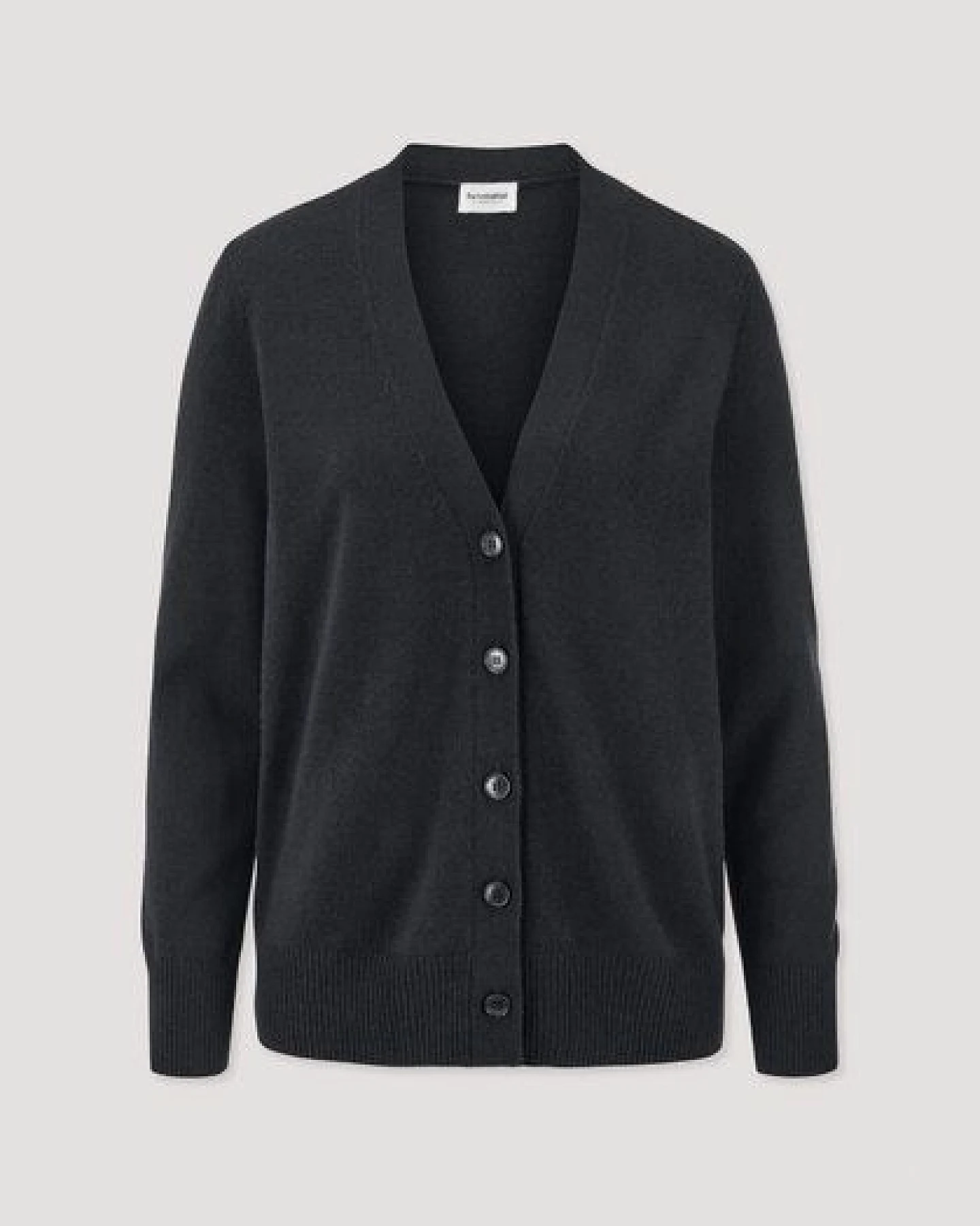 hessnatur Strickjacke Relaxed aus Bio-Schurwolle mit Cashmere – Ansicht 4