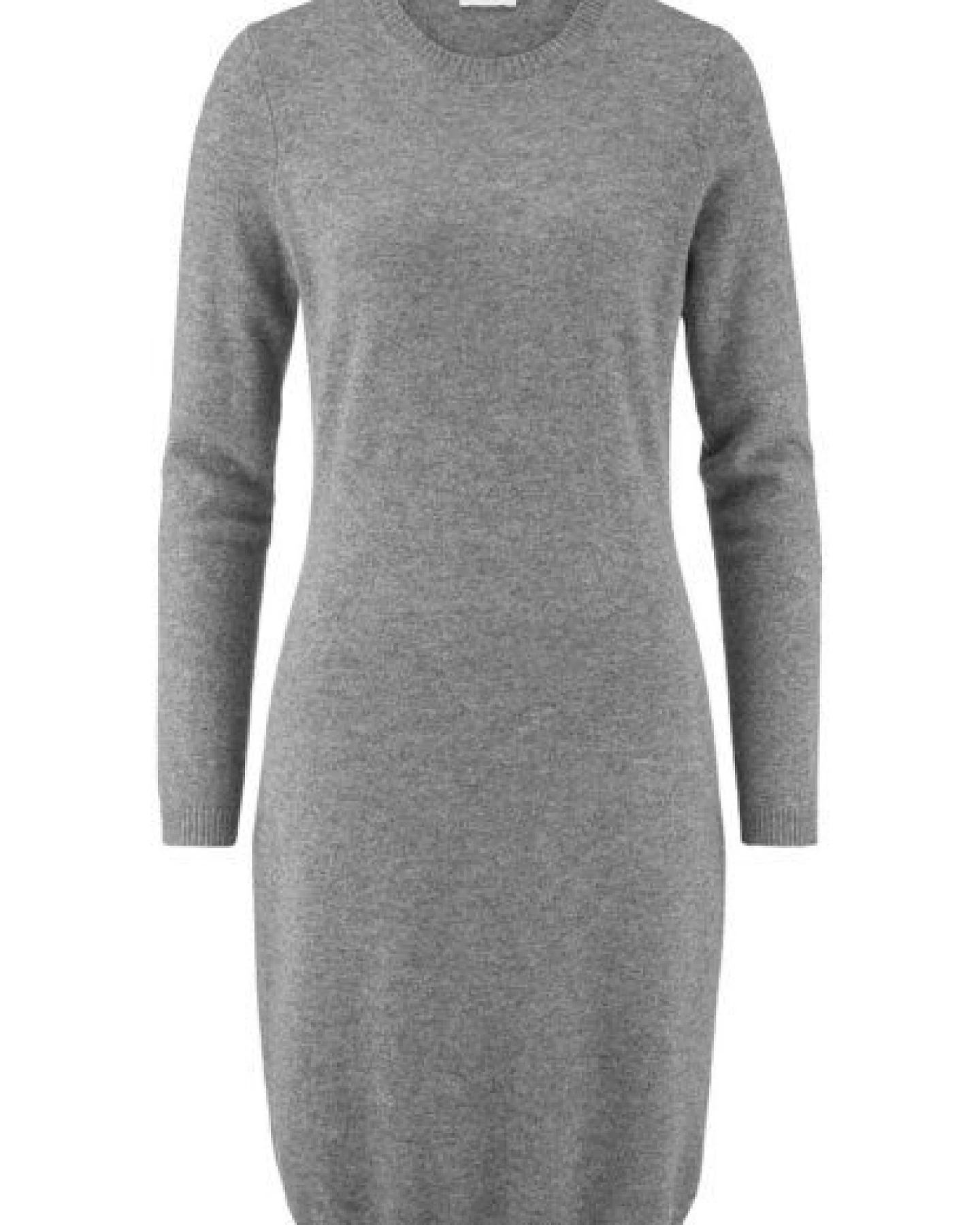 hessnatur Strickkleid Regular aus Bio-Schurwolle mit Cashmere – Ansicht 3