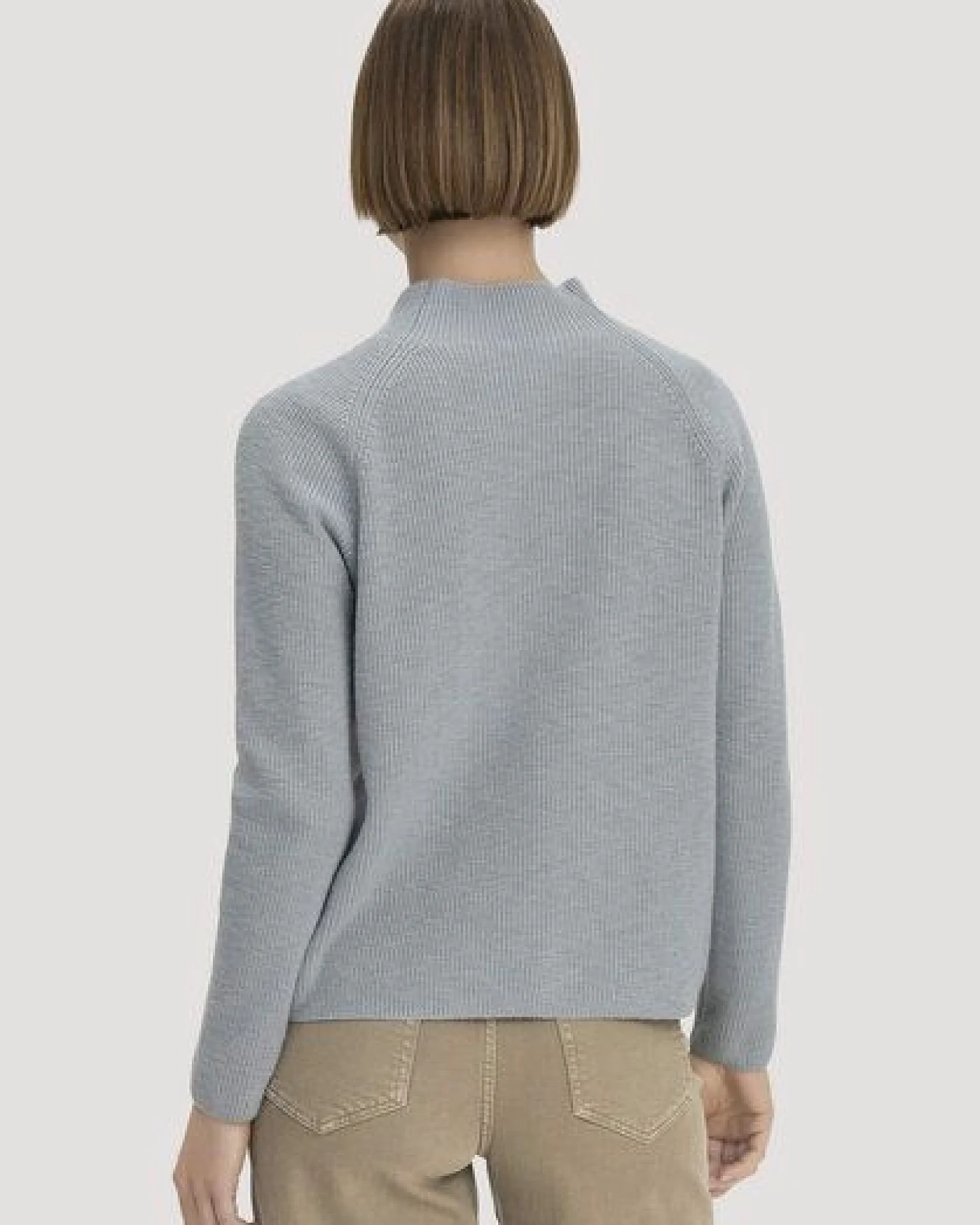 hessnatur Strickpullover Relaxed aus reiner Bio-Baumwolle – Ansicht 2