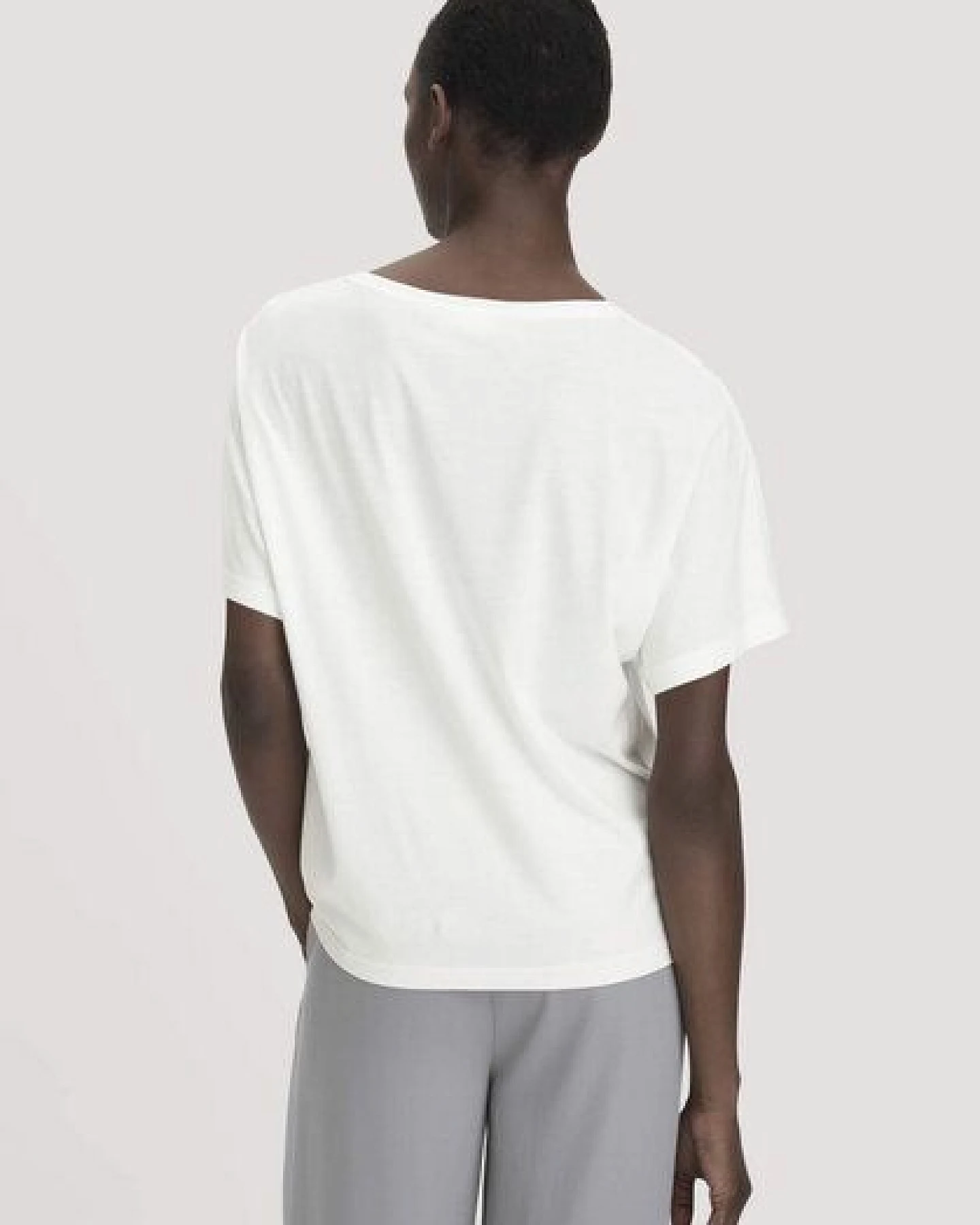 hessnatur T-Shirt Oversize aus TENCEL Lyocell und Bio-Baumwolle – Ansicht 2