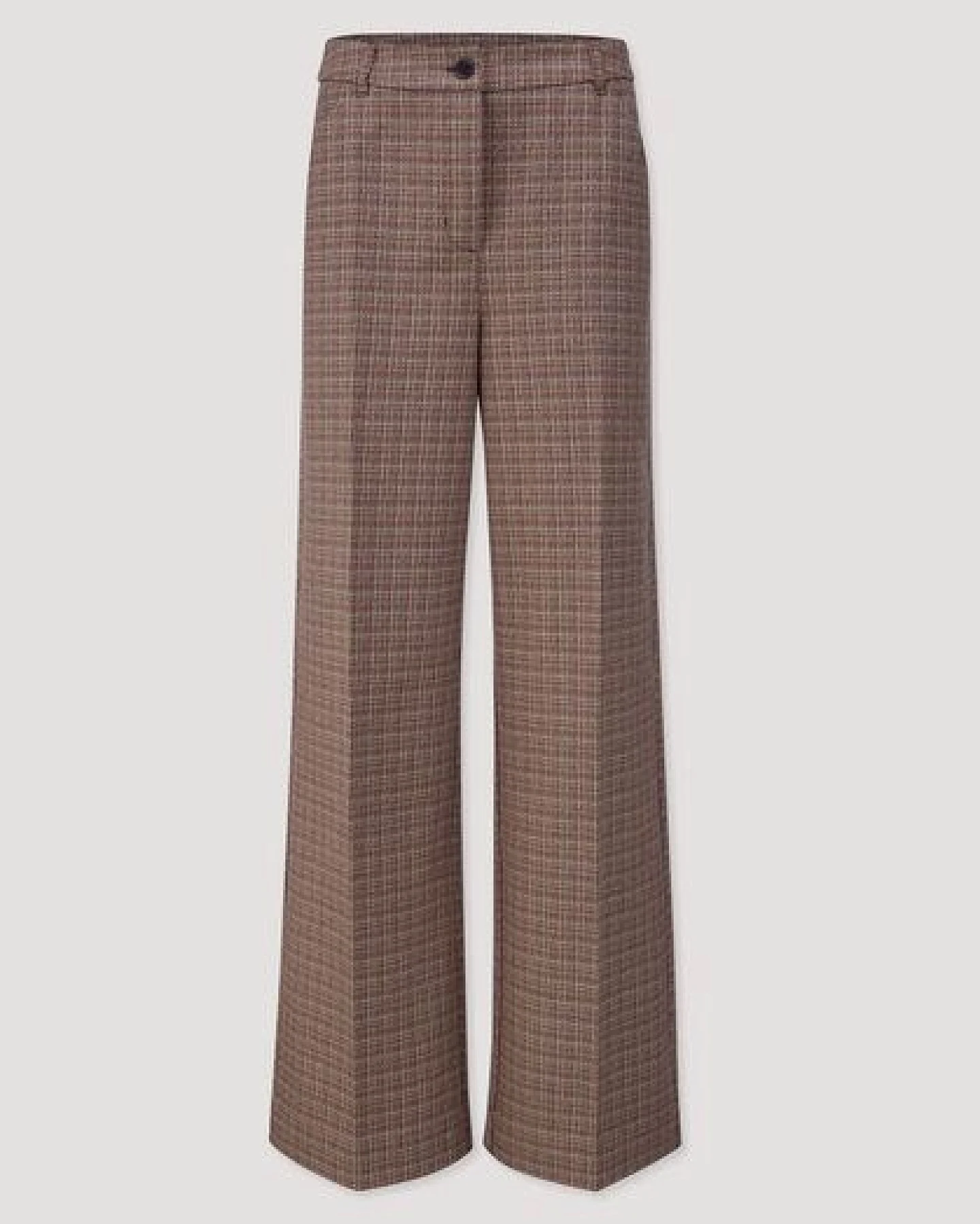 hessnatur Tweed-Hose Wide Leg Relaxed aus reiner Bio-Baumwolle – Ansicht 4