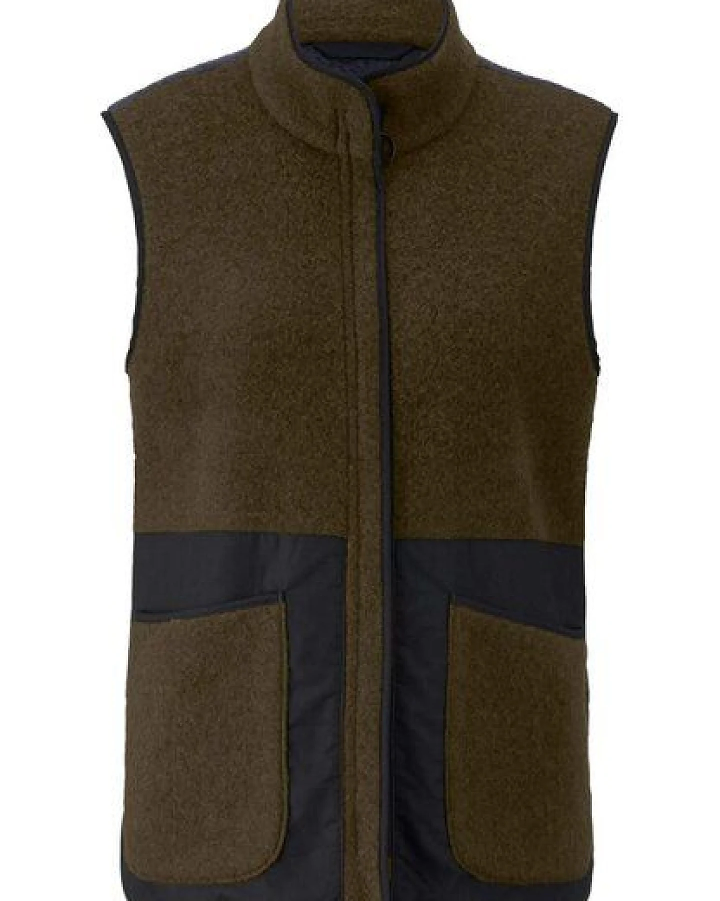hessnatur Wollfleece-Weste Patch Regular aus Bio-Merinowolle – Ansicht 3