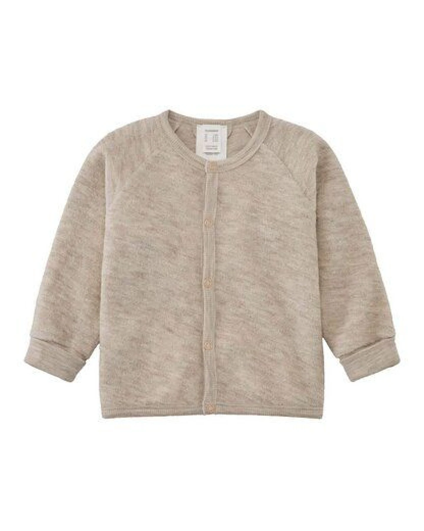hessnatur Wollfrottee Jacke aus reiner Bio-Merinowolle – Ansicht 2