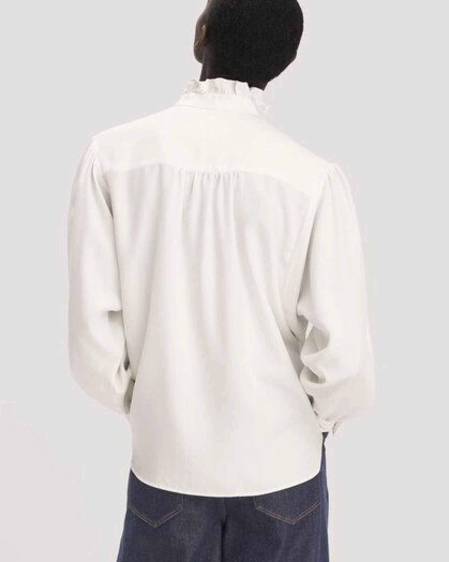 hessnatur Bluse Relaxed aus reiner TENCEL Lyocell – Ansicht 2
