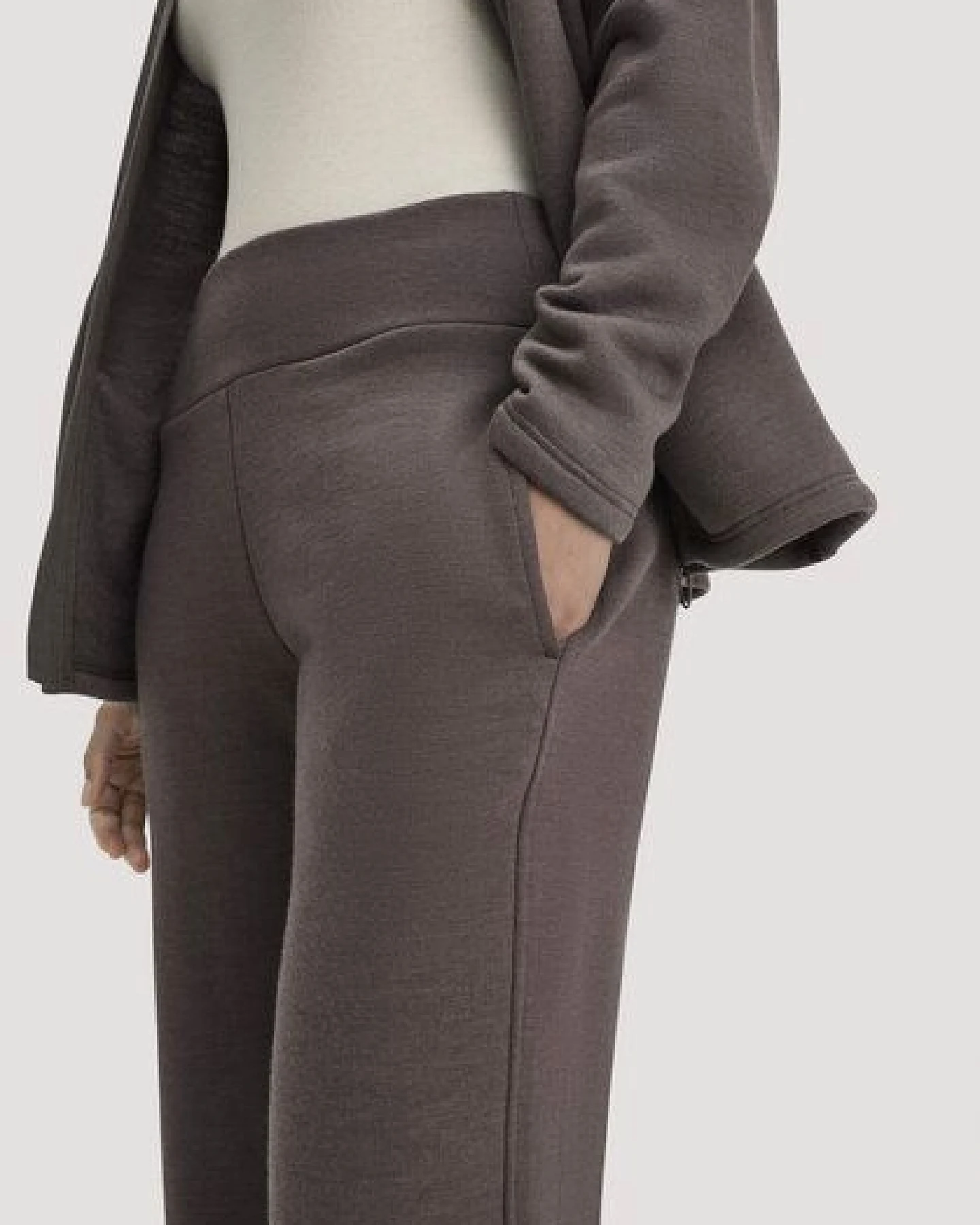 hessnatur Hose Wide Leg ACTIVE WOOL aus Bio-Merinowolle – Ansicht 2