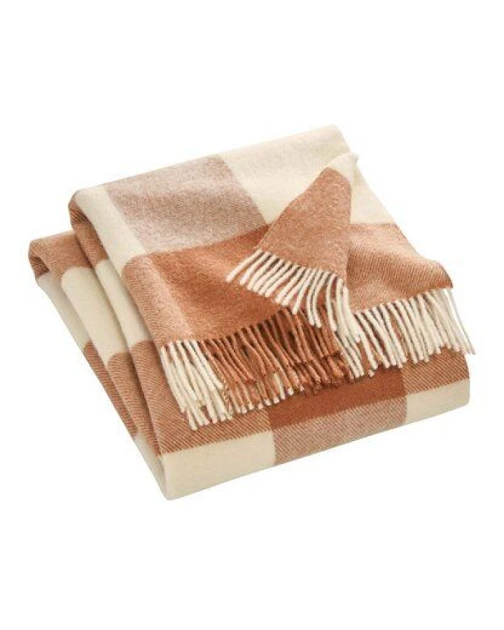 hessnatur Plaid ANTONIA aus reiner Bio-Lambswool