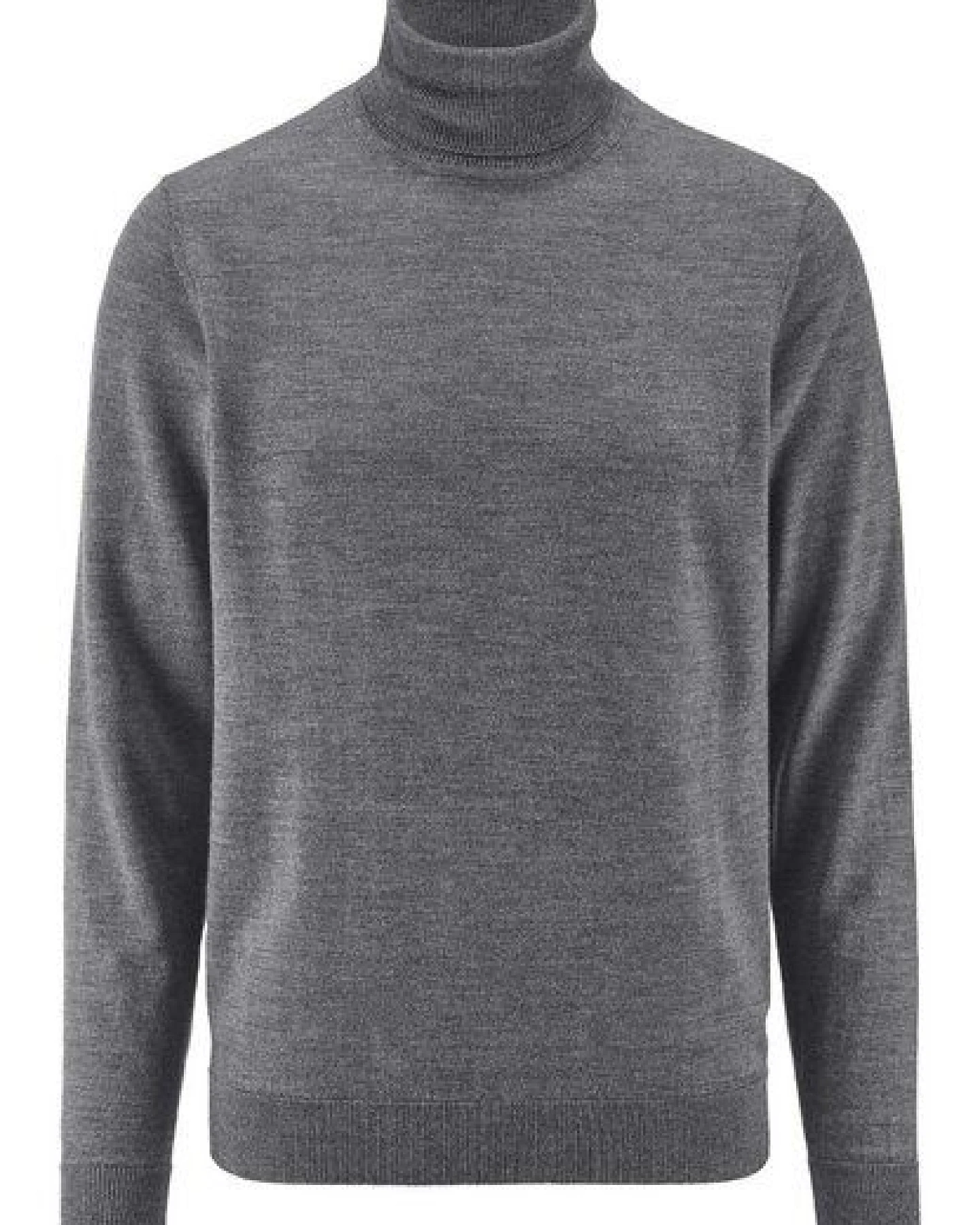 hessnatur Rollkragenpullover Regular aus reiner Bio-Merinowolle – Ansicht 3
