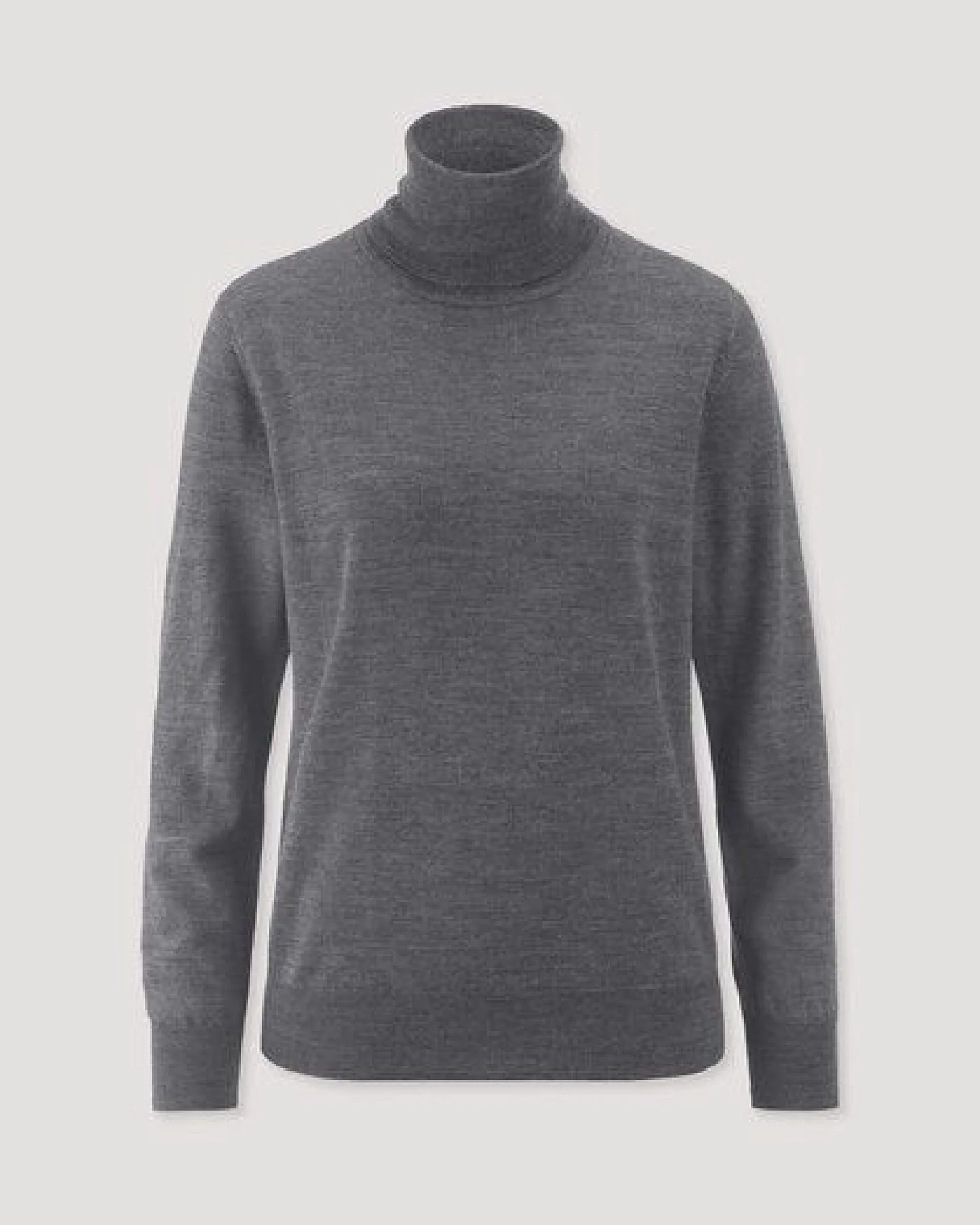 hessnatur Rollkragenpullover Relaxed aus reiner Bio-Merinowolle – Ansicht 4