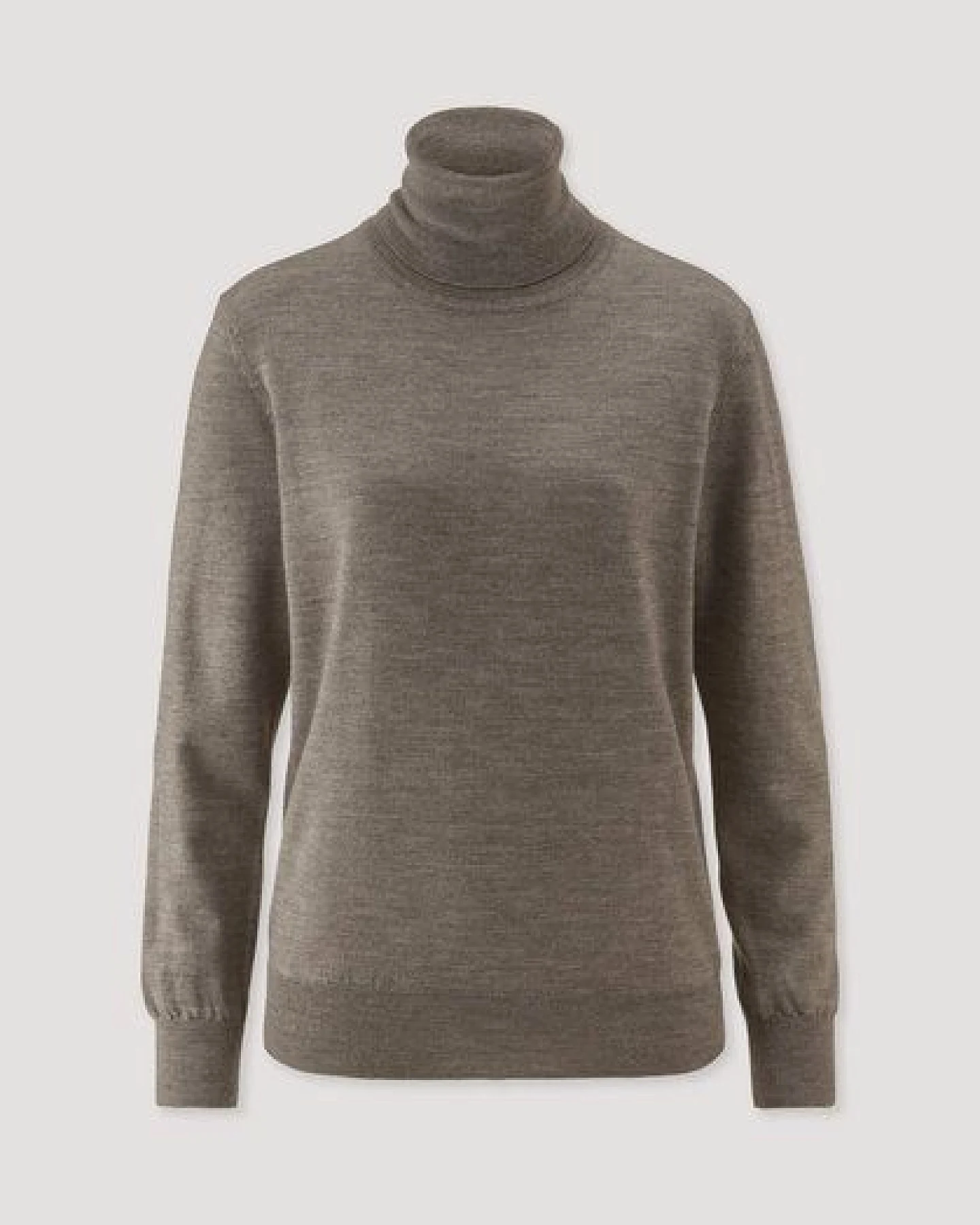 hessnatur Rollkragenpullover Relaxed aus reiner Bio-Merinowolle – Ansicht 4