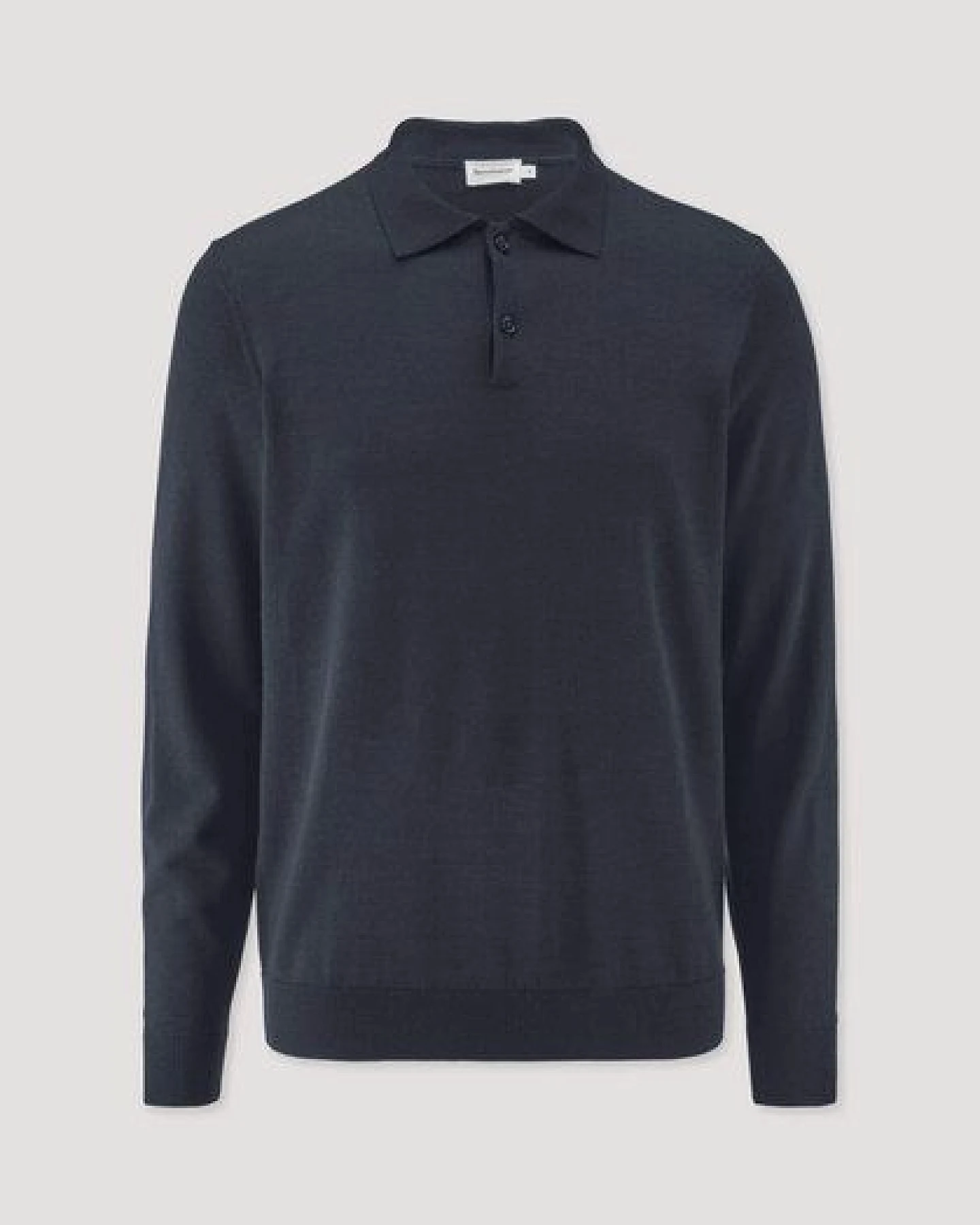 hessnatur Strick Polo Regular aus reiner Bio-Merinowolle – Ansicht 4