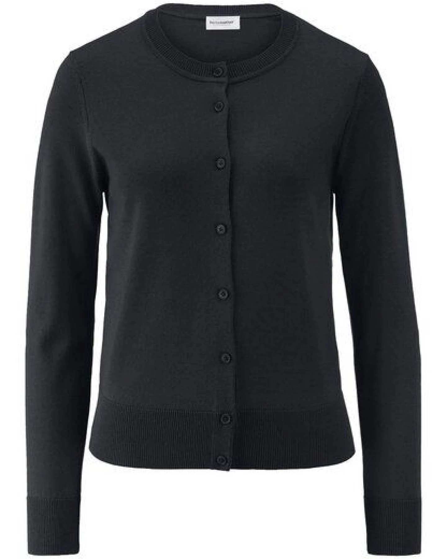 hessnatur Strickjacke Regular aus reiner Bio-Merinowolle – Ansicht 3