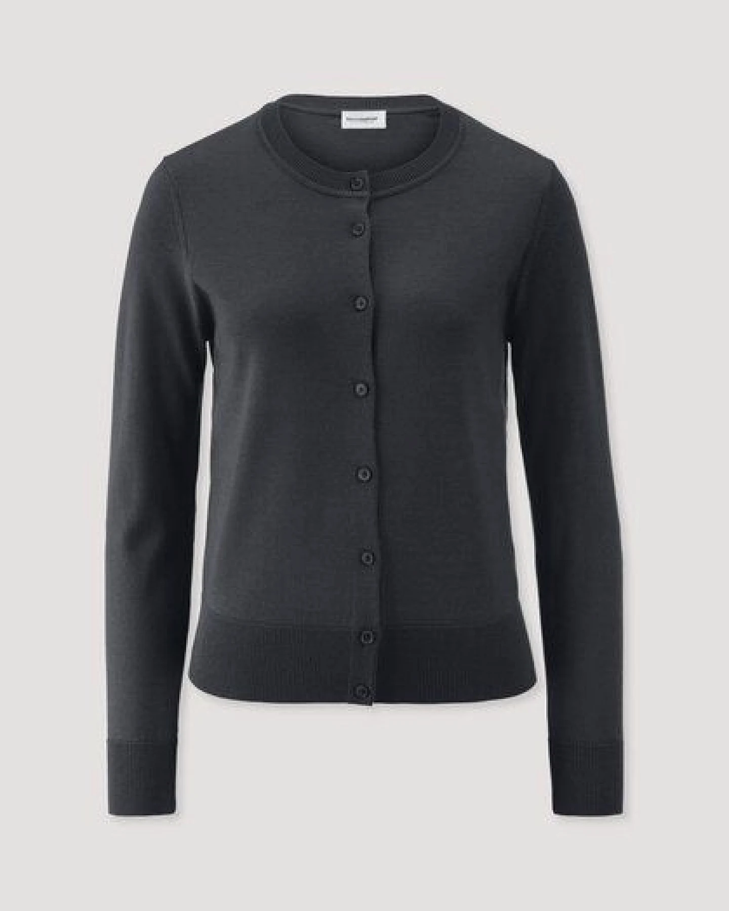 hessnatur Strickjacke Regular aus reiner Bio-Merinowolle – Ansicht 4