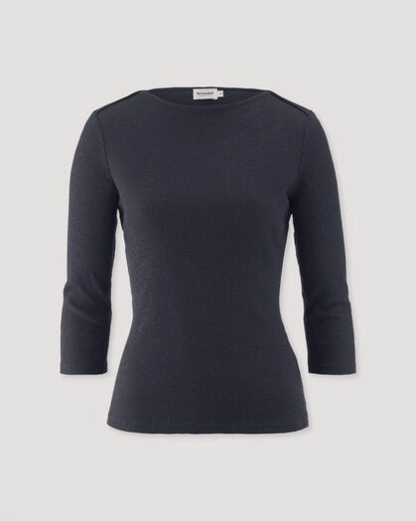 hessnatur Boatneck Shirt Slim aus Bio-Baumwolle – Ansicht 4