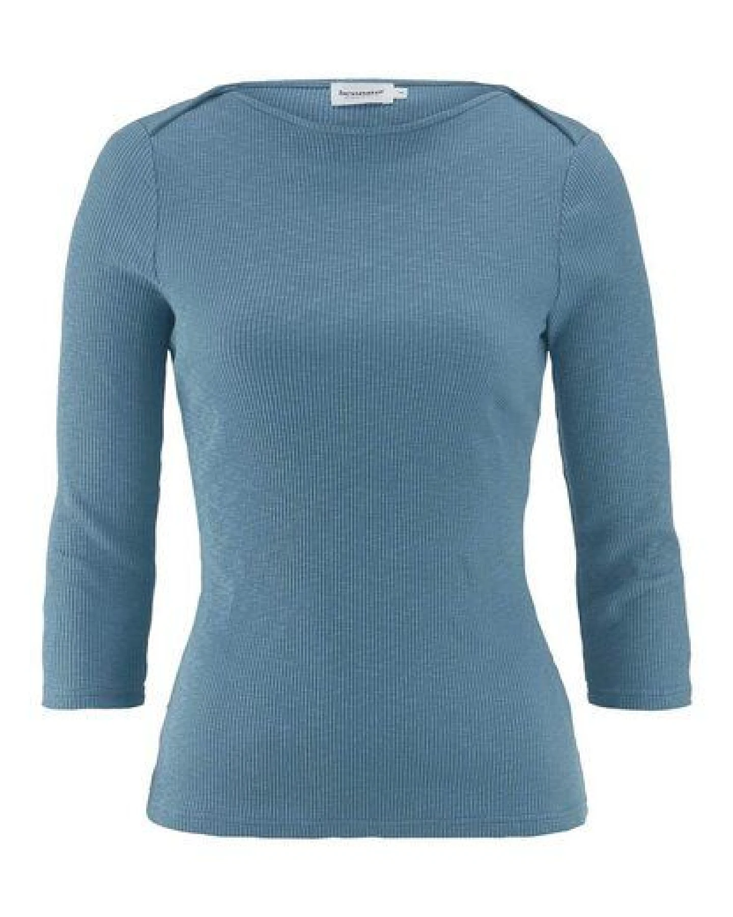 hessnatur Boatneck Shirt Slim aus Bio-Baumwolle – Ansicht 3