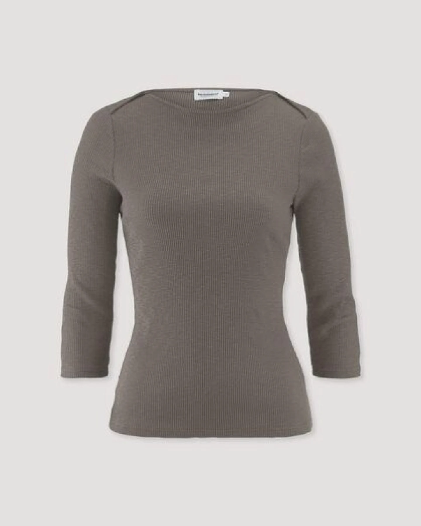 hessnatur Boatneck Shirt Slim aus Bio-Baumwolle – Ansicht 4