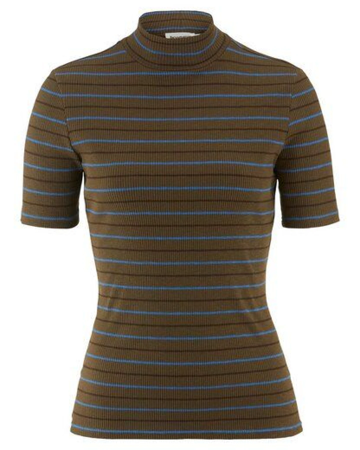 hessnatur Slubrib Streifen T-Shirt Slim aus Bio-Baumwolle – Ansicht 3