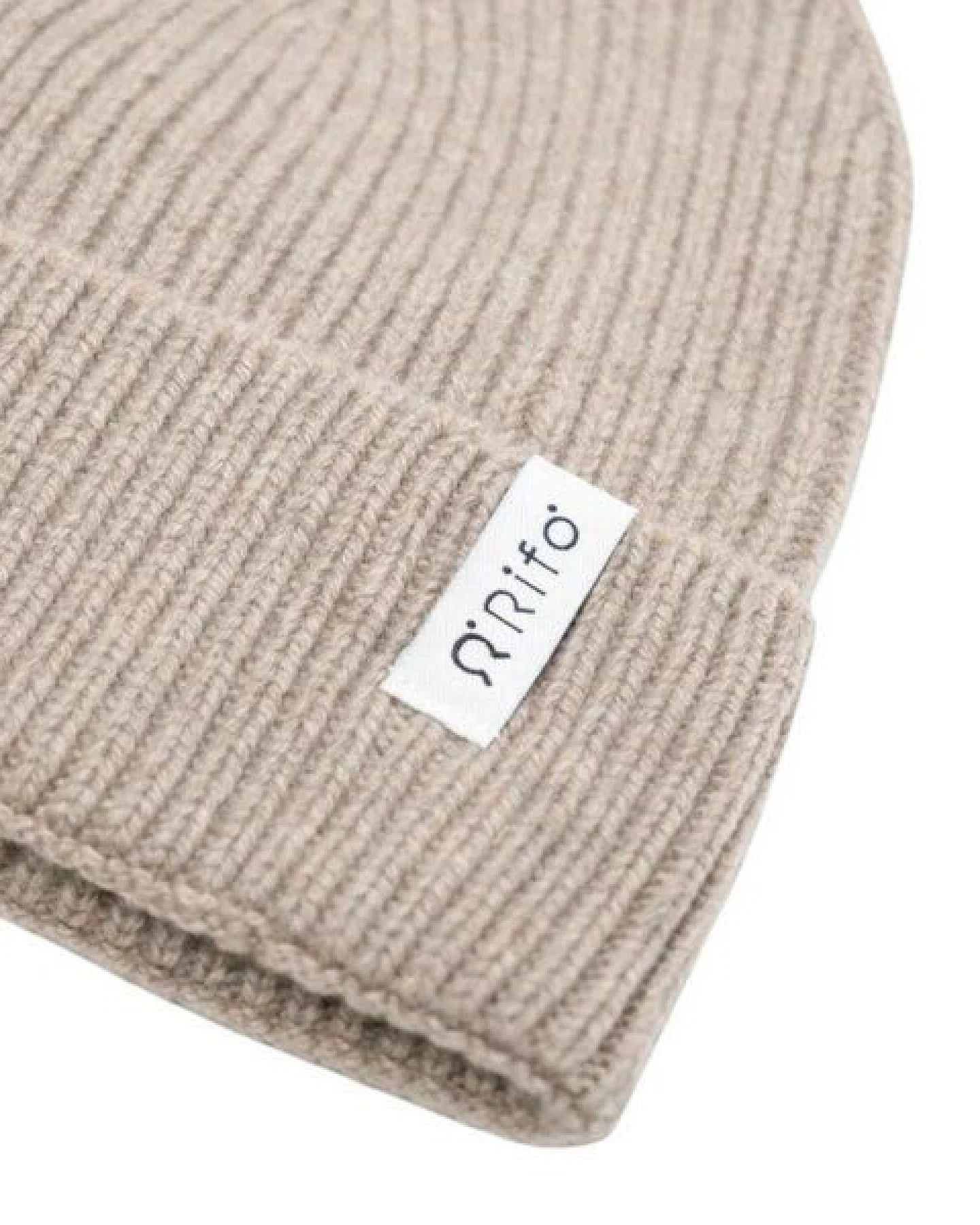 Rifò - Circular Fashion Made in Italy Recycelte Kaschmir-Mütze - Marcello – Ansicht 2