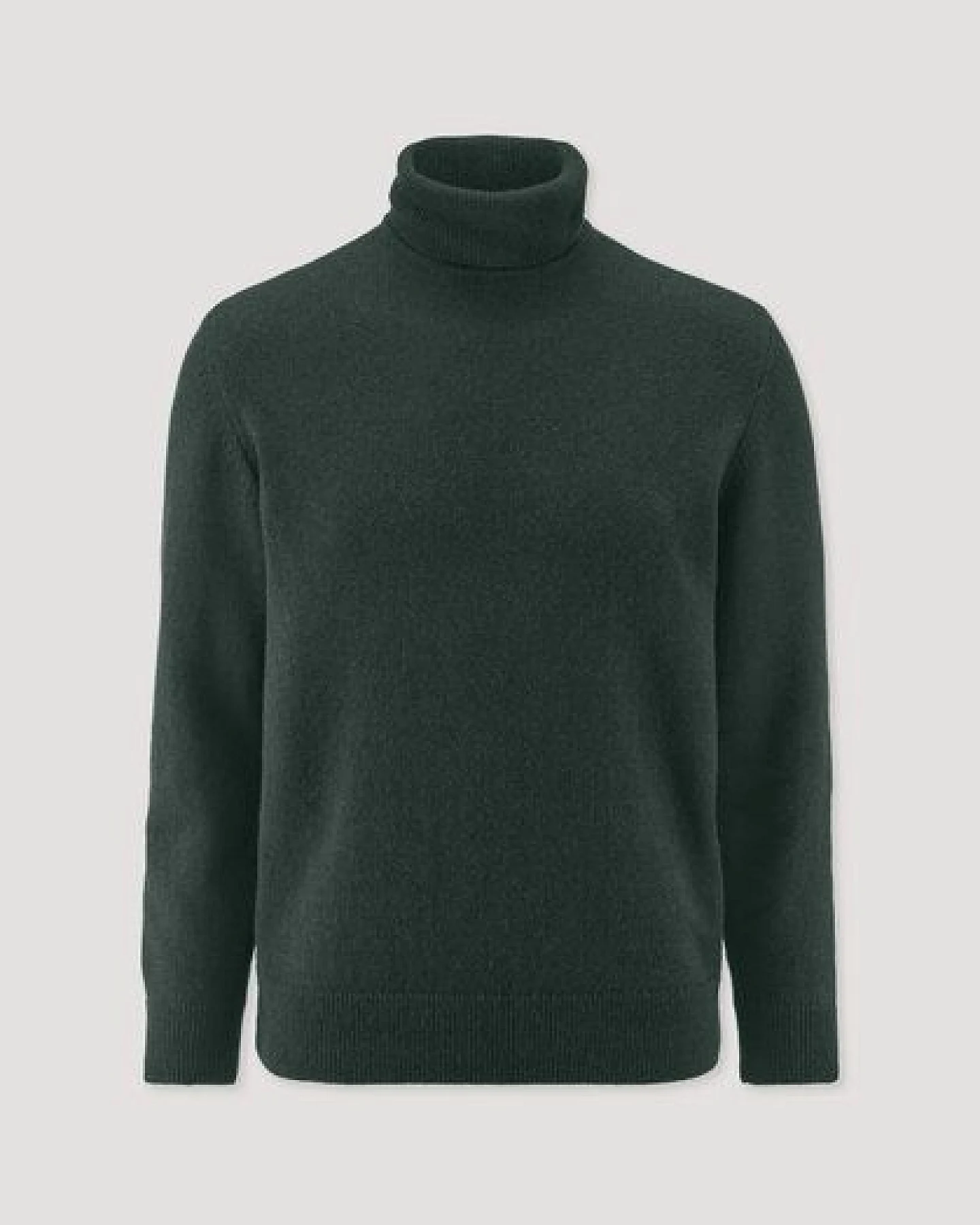 hessnatur Rollkragen-Pullover Regular aus Bio-Merinowolle und Bio-Baumwolle – Ansicht 4