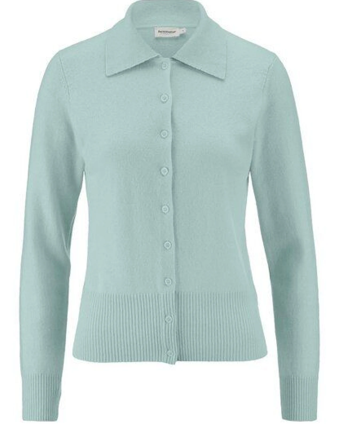 hessnatur Strickjacke Regular aus Schurwolle mit Cashmere – Ansicht 3