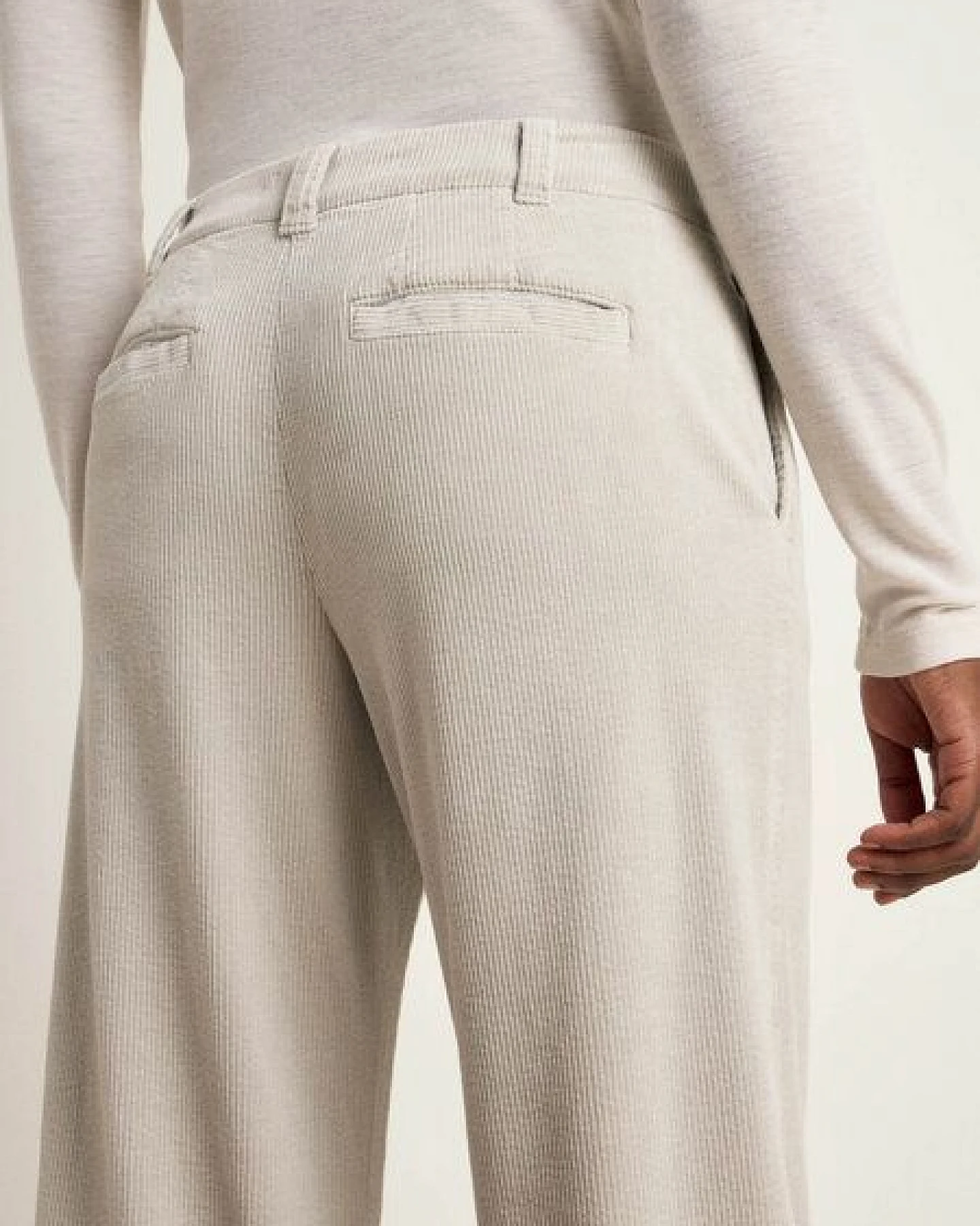 LANIUS Kord Marlenehose aus Bio-Baumwolle – Ansicht 4