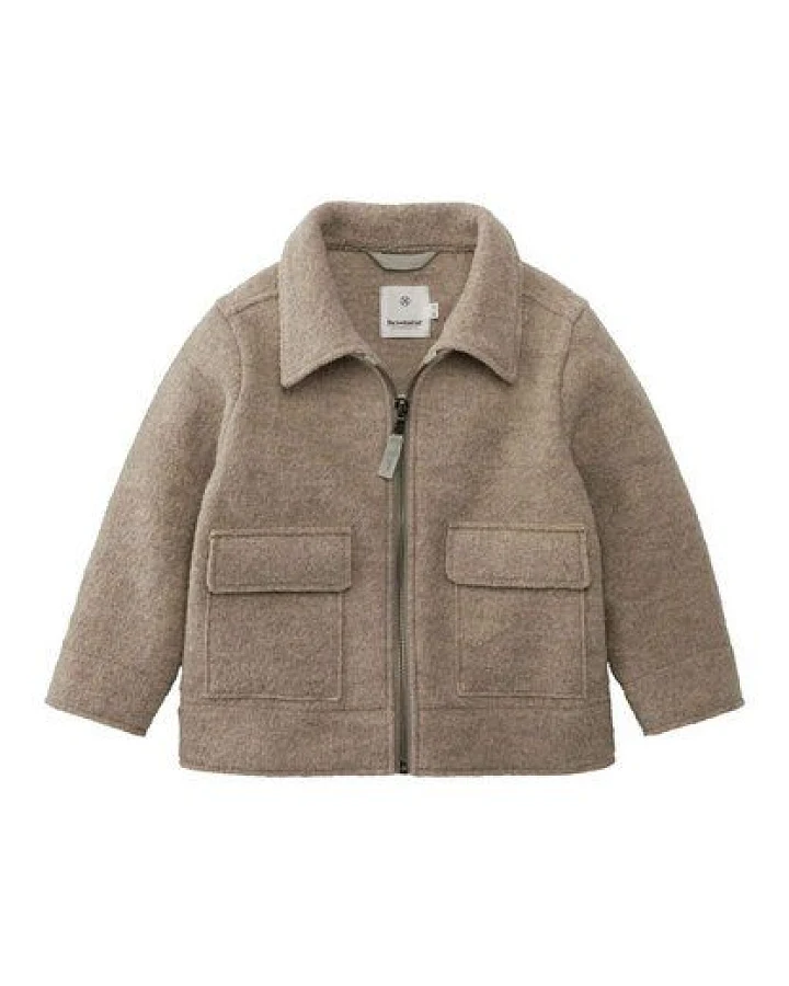 hessnatur Walkjacke aus reiner Bio-Merinowolle