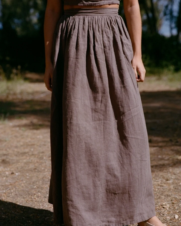 Nénés Damen vegan Rock Margauxbtn X Nénés Braun