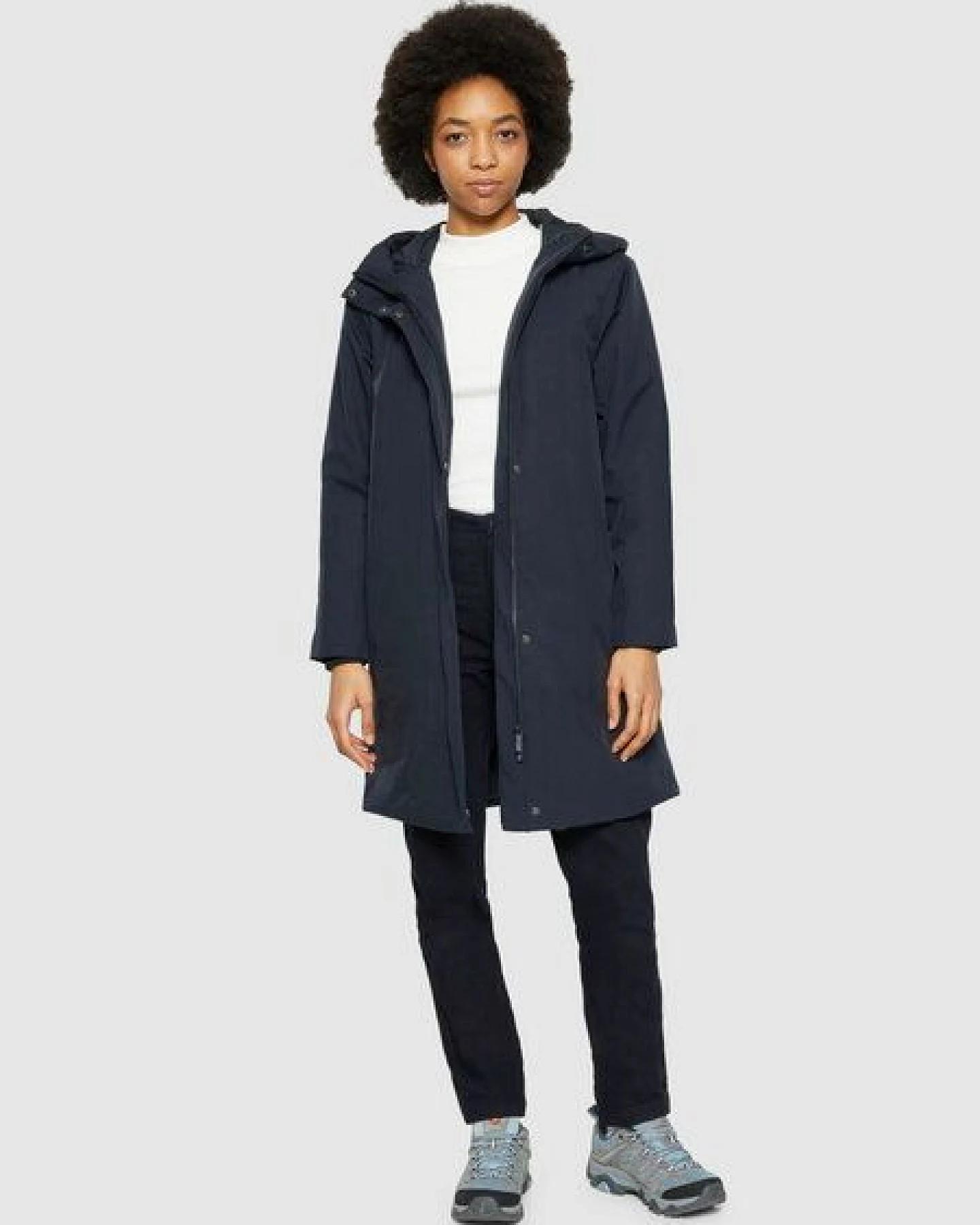 KnowledgeCotton Apparel Climateshell Winterjacke - recycelt - GRS/Vegan – Ansicht 2