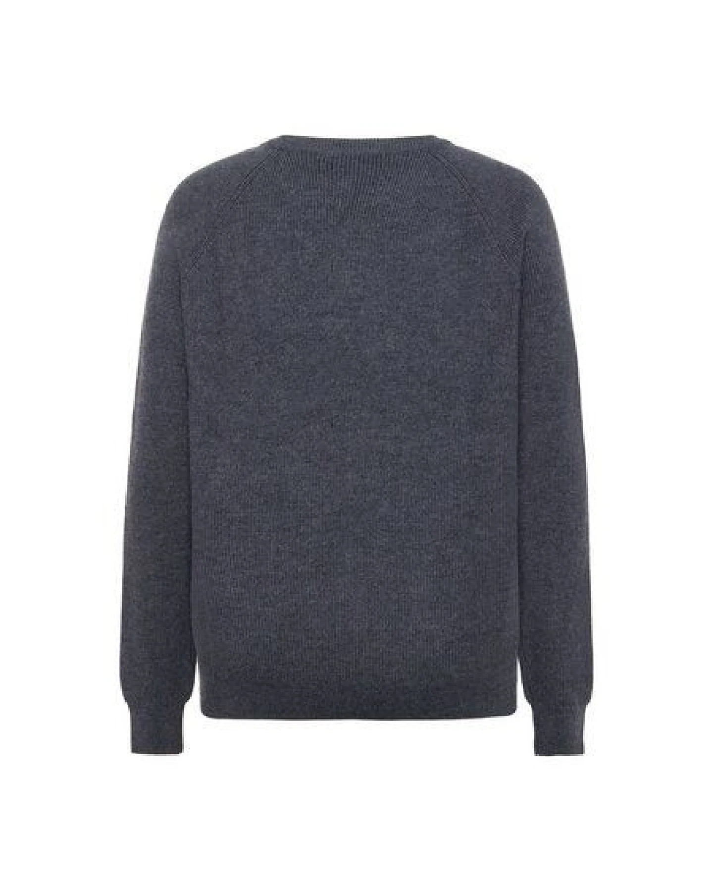 KnowledgeCotton Apparel Rundhalsausschnitt-Pullover aus Bio-Merinowolle – Ansicht 3