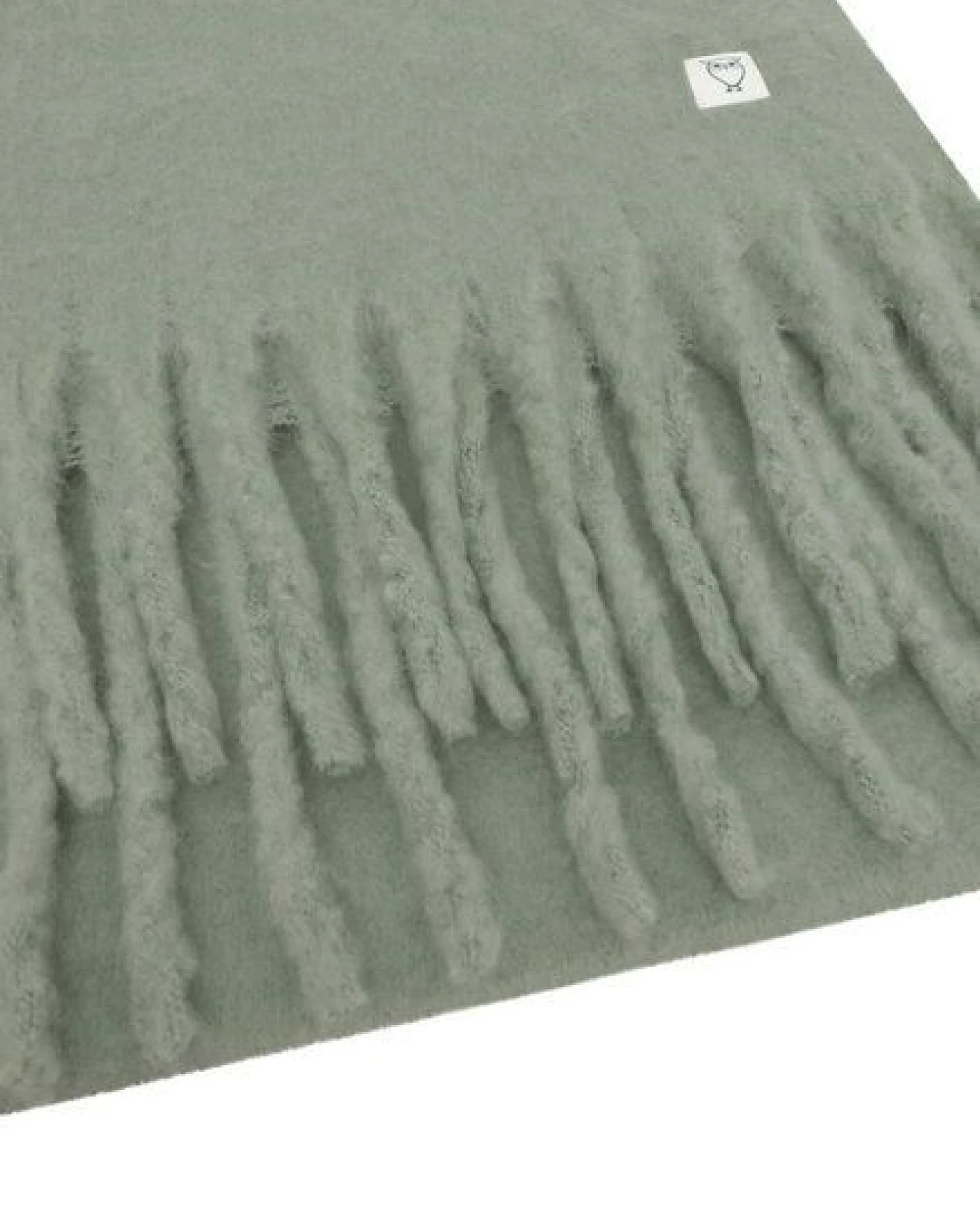 KnowledgeCotton Apparel Veganer Winterschal - kariert - aus recyceltem Polyester – Ansicht 3