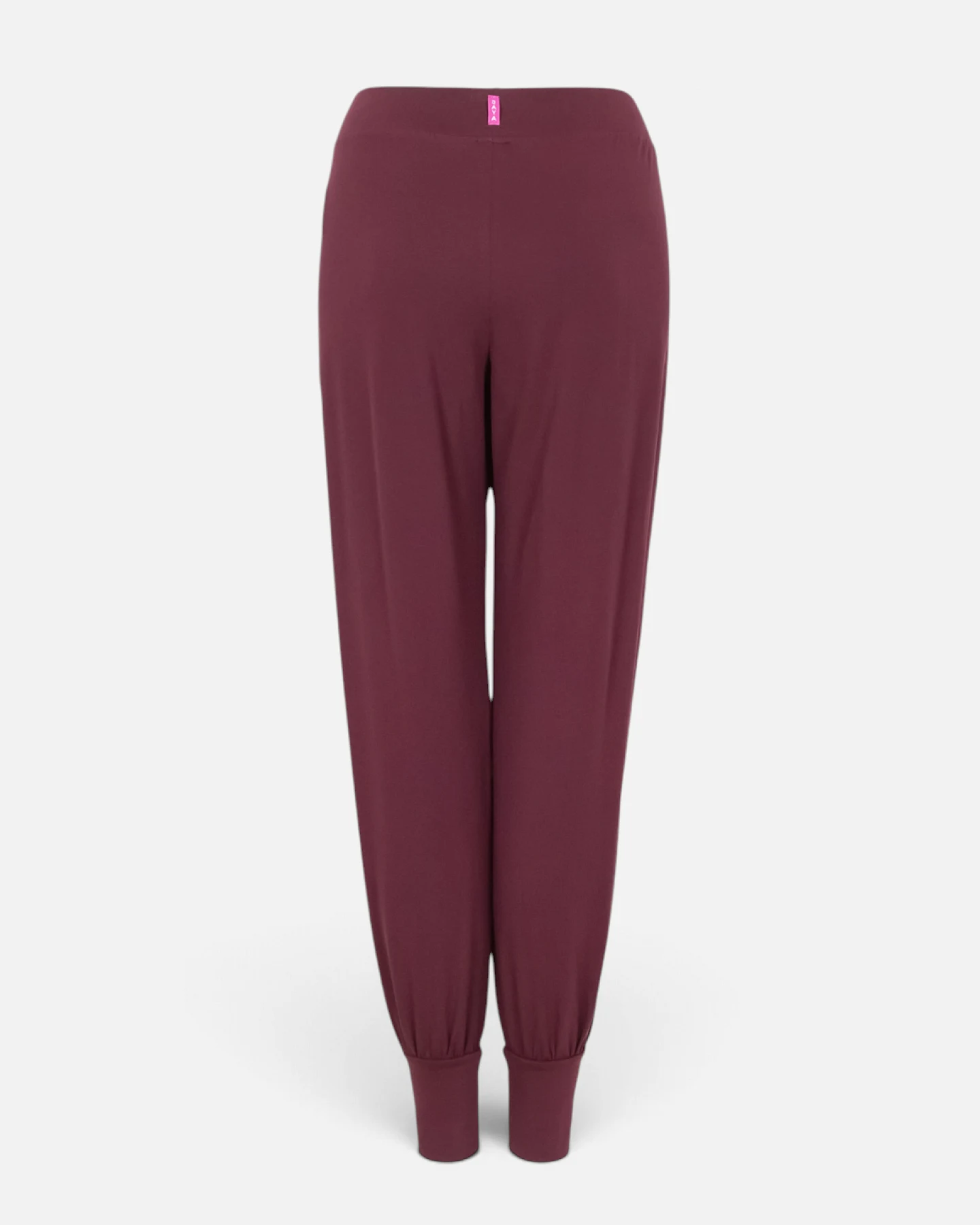 Jaya Organics Yogahose Naya - Burgundy M – Ansicht 3