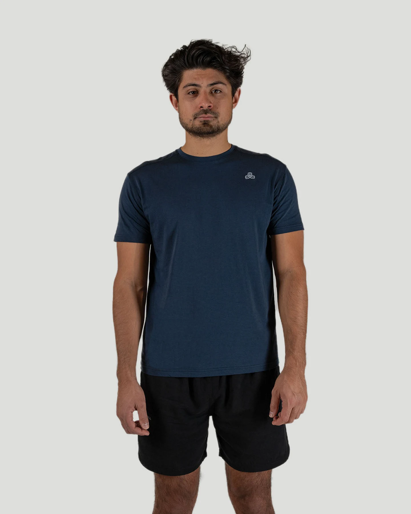 Boldwill Herren vegan T-Shirt Tiefseeblau – Ansicht 2