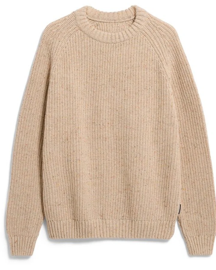 ARMEDANGELS - Kiaano Tweed - Pullover Gr L beige