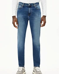 Produktseite: ARMEDANGELS AARJO TARPA Herren Tapered Jeans recycelter Baumwoll Mix Comfort Stretch